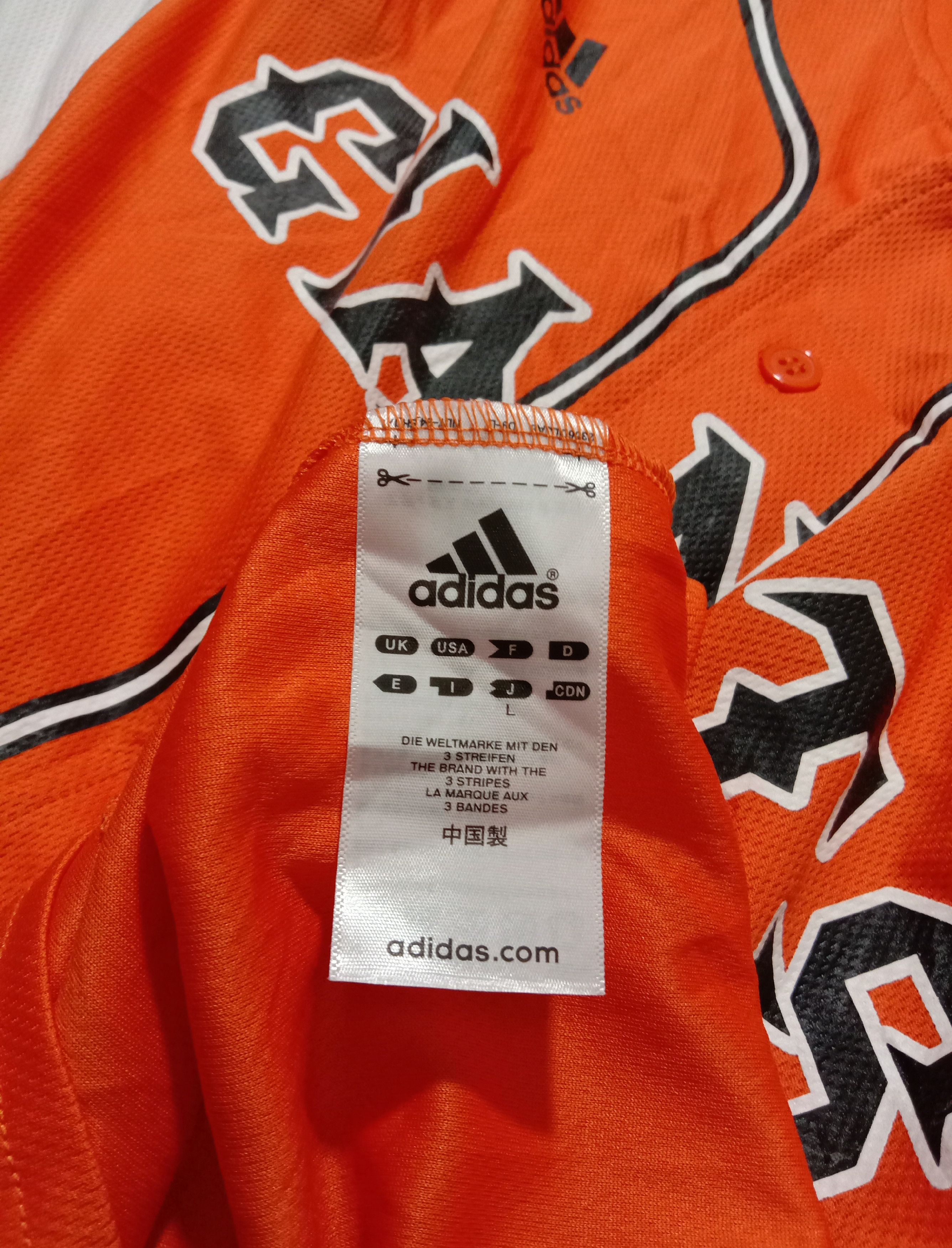 Adidas Yomiuri Giants NPB Nippon Professional Baseball Club Jersey Size US L / EU 52-54 / 3 - 6 Thumbnail