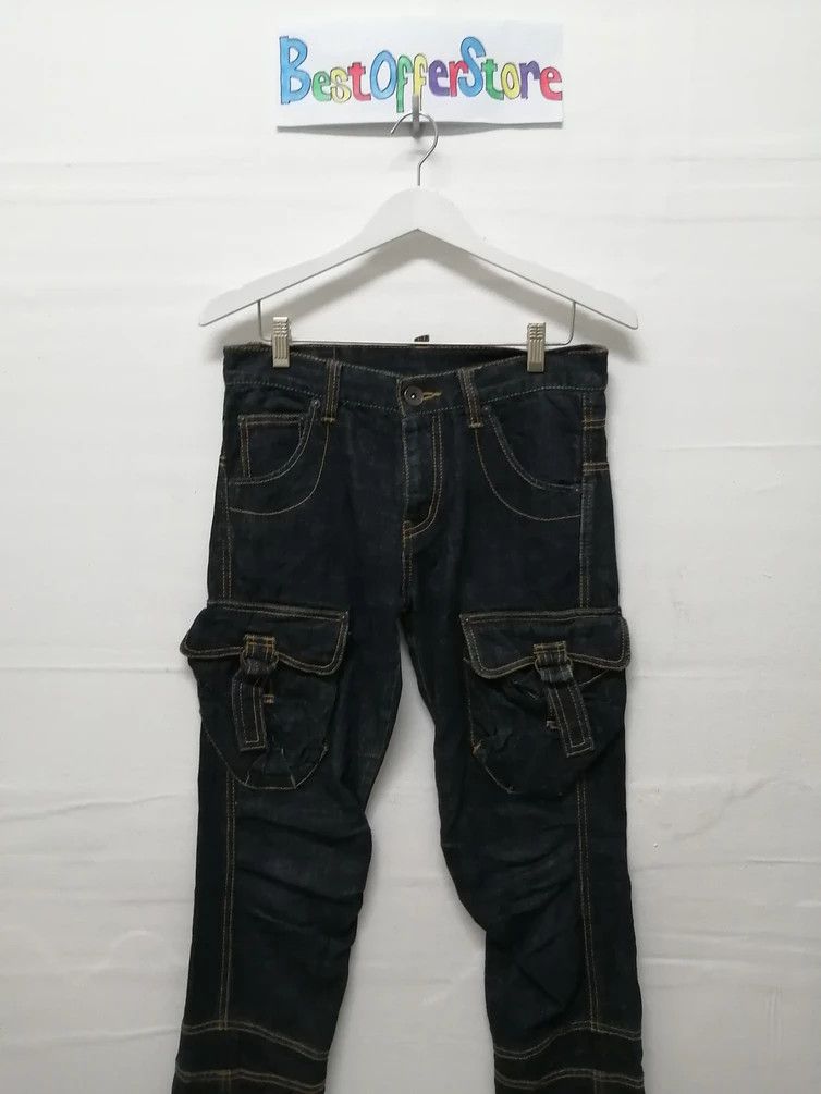 Japanese Brand Japanese Brand ORALLITO STITCH Jeans - Size 31 Size US 31 - 2 Thumbnail