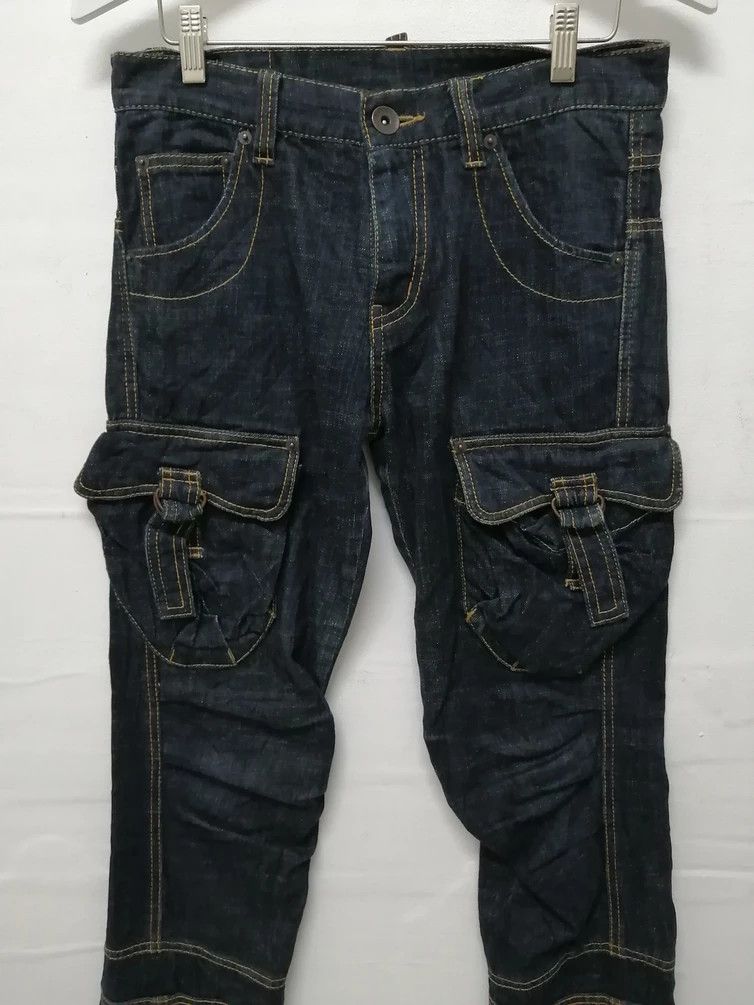 Japanese Brand Japanese Brand ORALLITO STITCH Jeans - Size 31 Size US 31 - 3 Thumbnail
