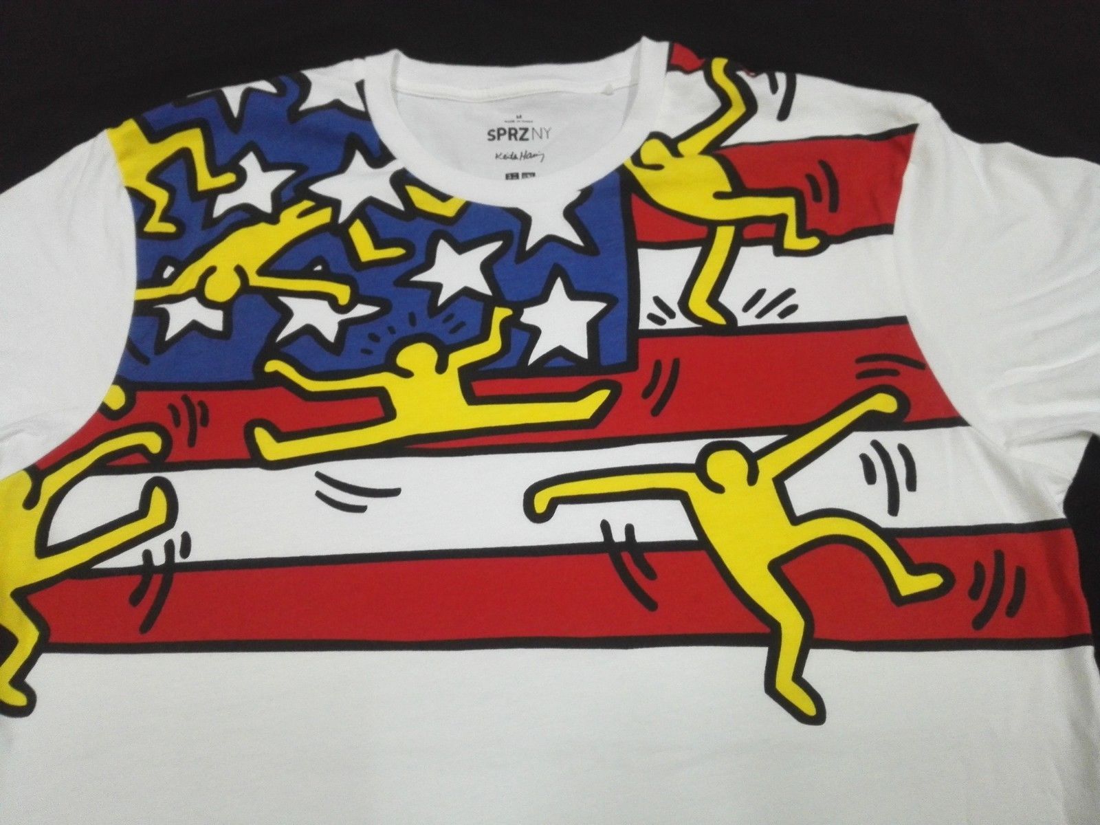 Japanese Brand Keith Haring SPRZ NY M Dance Best Buddies Friend Pop Art Size US M / EU 48-50 / 2 - 2 Thumbnail