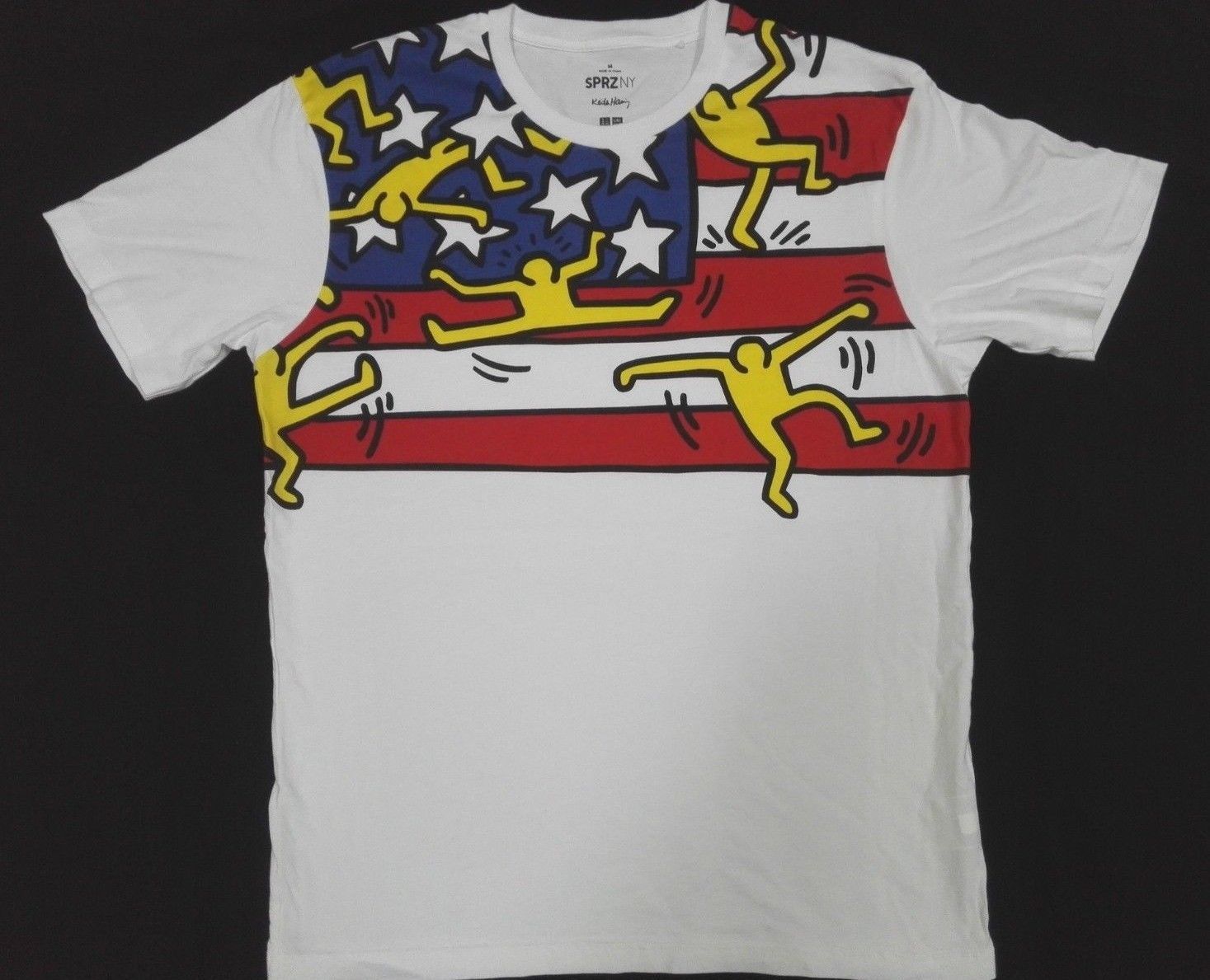 Japanese Brand Keith Haring SPRZ NY M Dance Best Buddies Friend Pop Art Size US M / EU 48-50 / 2 - 1 Thumbnail