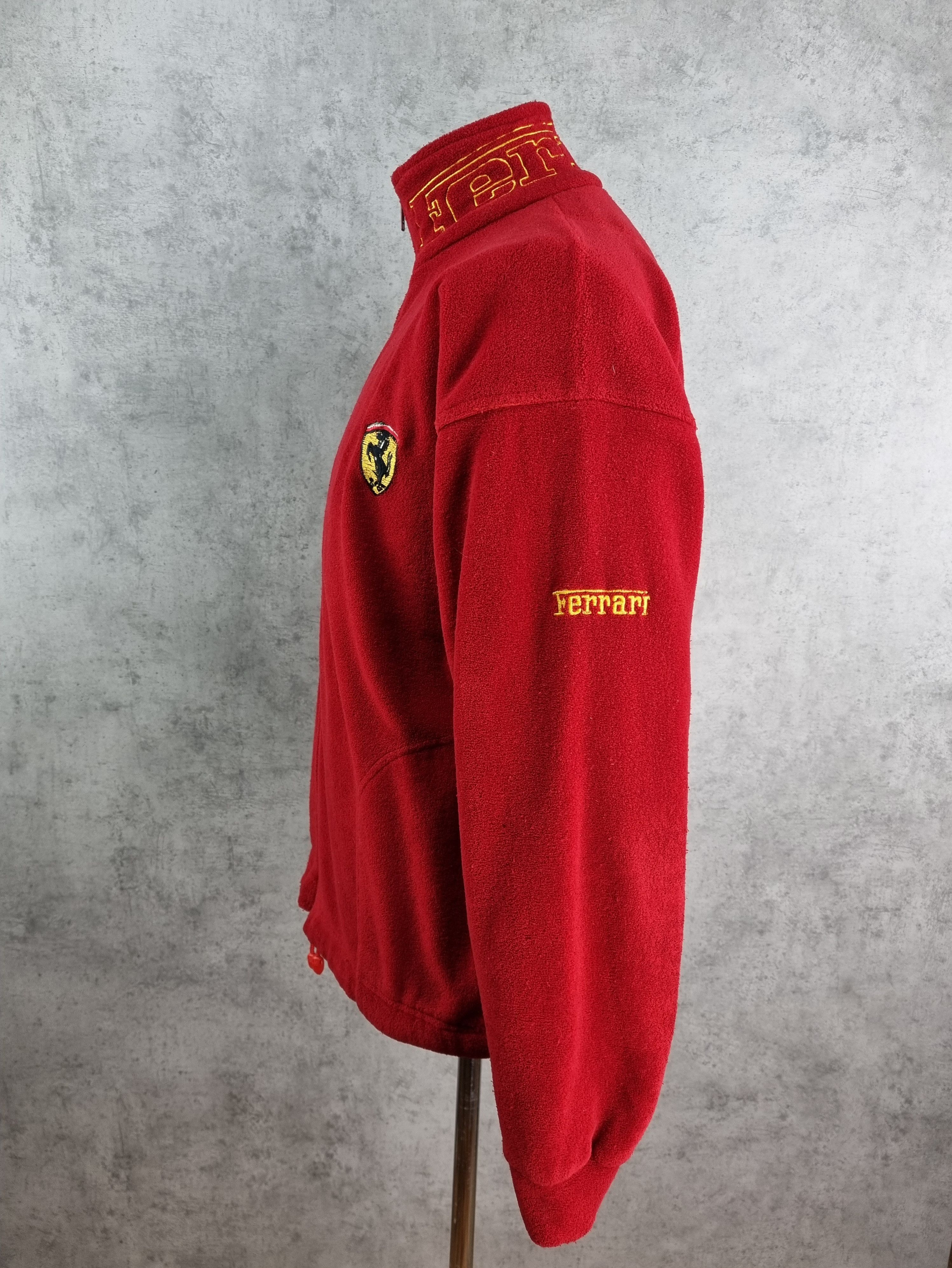 Ferrari × Formula 1 90s Ferrari Michael Schumacher Embroidered Zipped Fleece Size US M / EU 48-50 / 2 - 6 Thumbnail