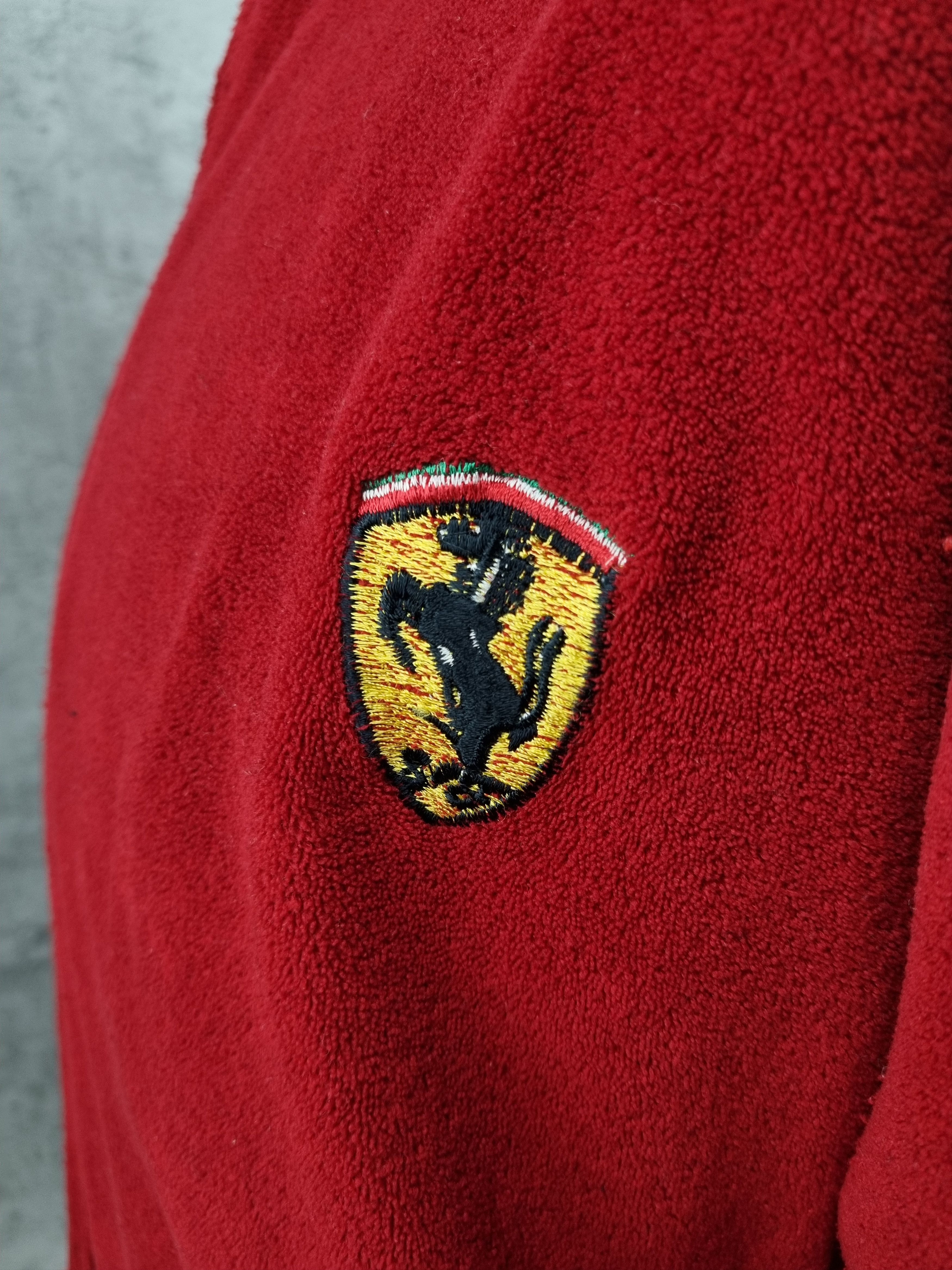 Ferrari × Formula 1 90s Ferrari Michael Schumacher Embroidered Zipped Fleece Size US M / EU 48-50 / 2 - 8 Thumbnail