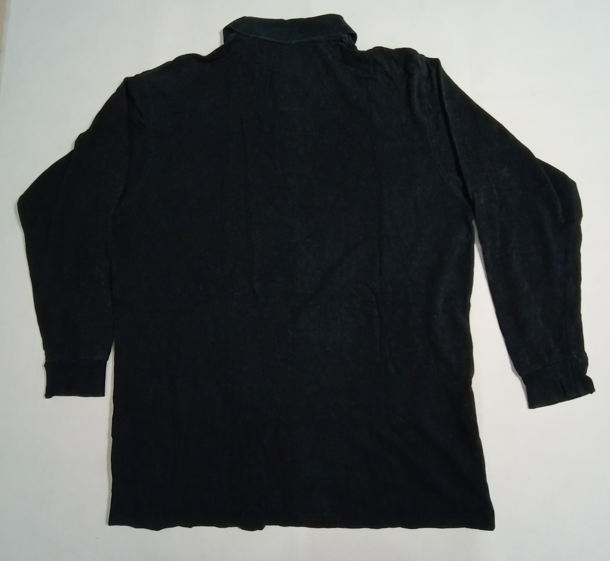 Burberry Burberry London Polo Black Long Sleeve Shirt Size US L / EU 52-54 / 3 - 9 Thumbnail