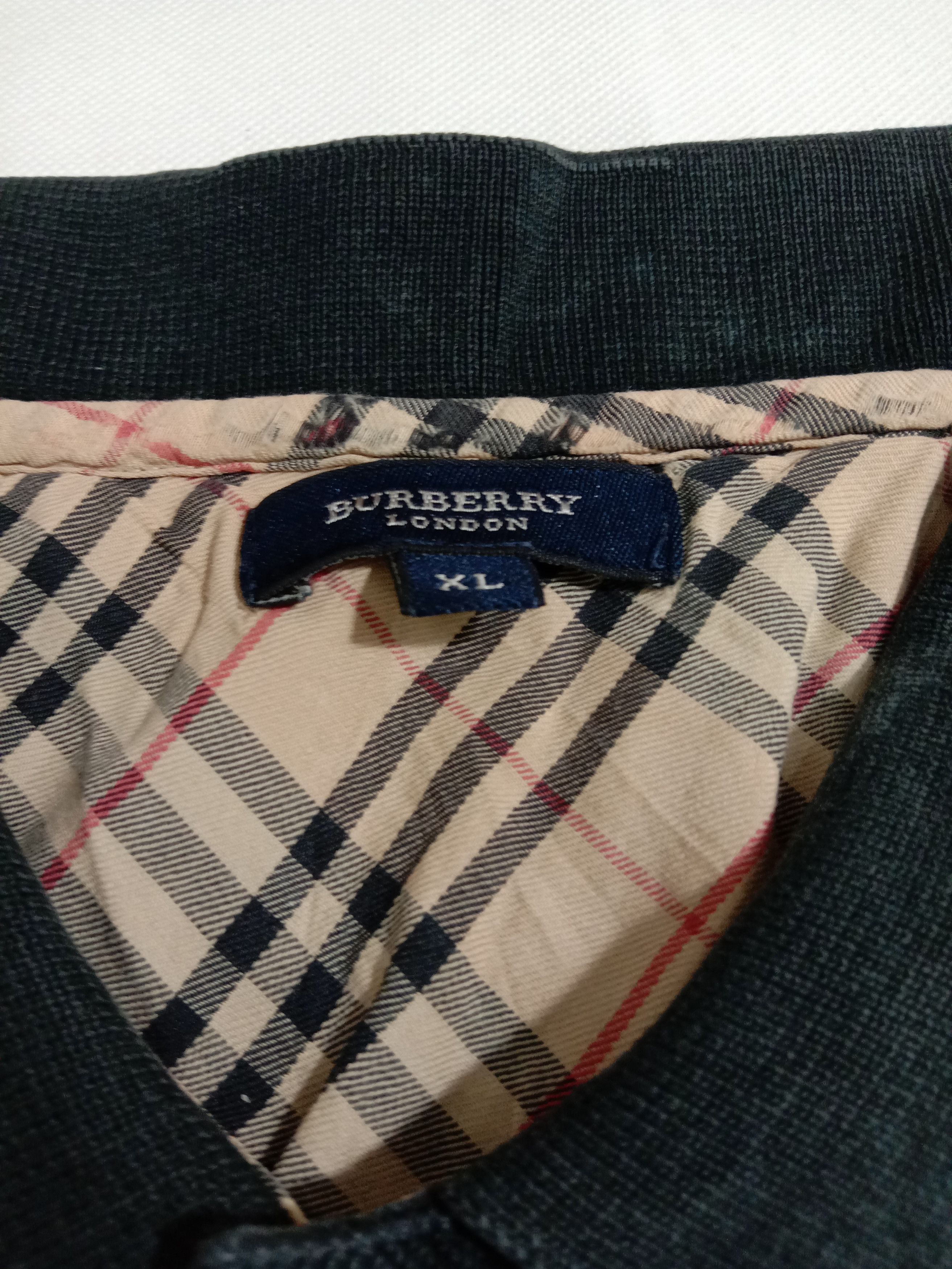 Burberry Burberry London Polo Black Long Sleeve Shirt Size US L / EU 52-54 / 3 - 2 Thumbnail