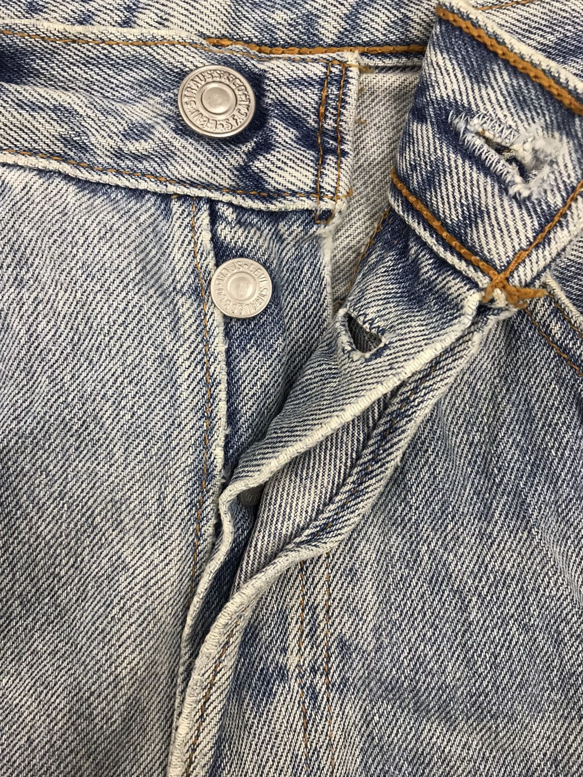 Levi's Vintage Clothing Vintage Levi Strauss 501 Distressed Denim Beauty Faded Size US 30 / EU 46 - 11 Thumbnail