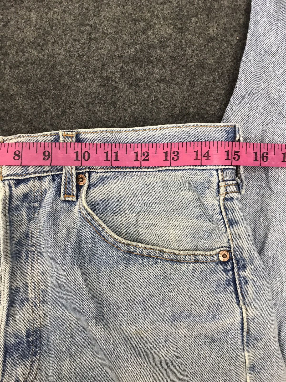 Levi's Vintage Clothing Vintage Levi Strauss 501 Distressed Denim Beauty Faded Size US 30 / EU 46 - 7 Thumbnail