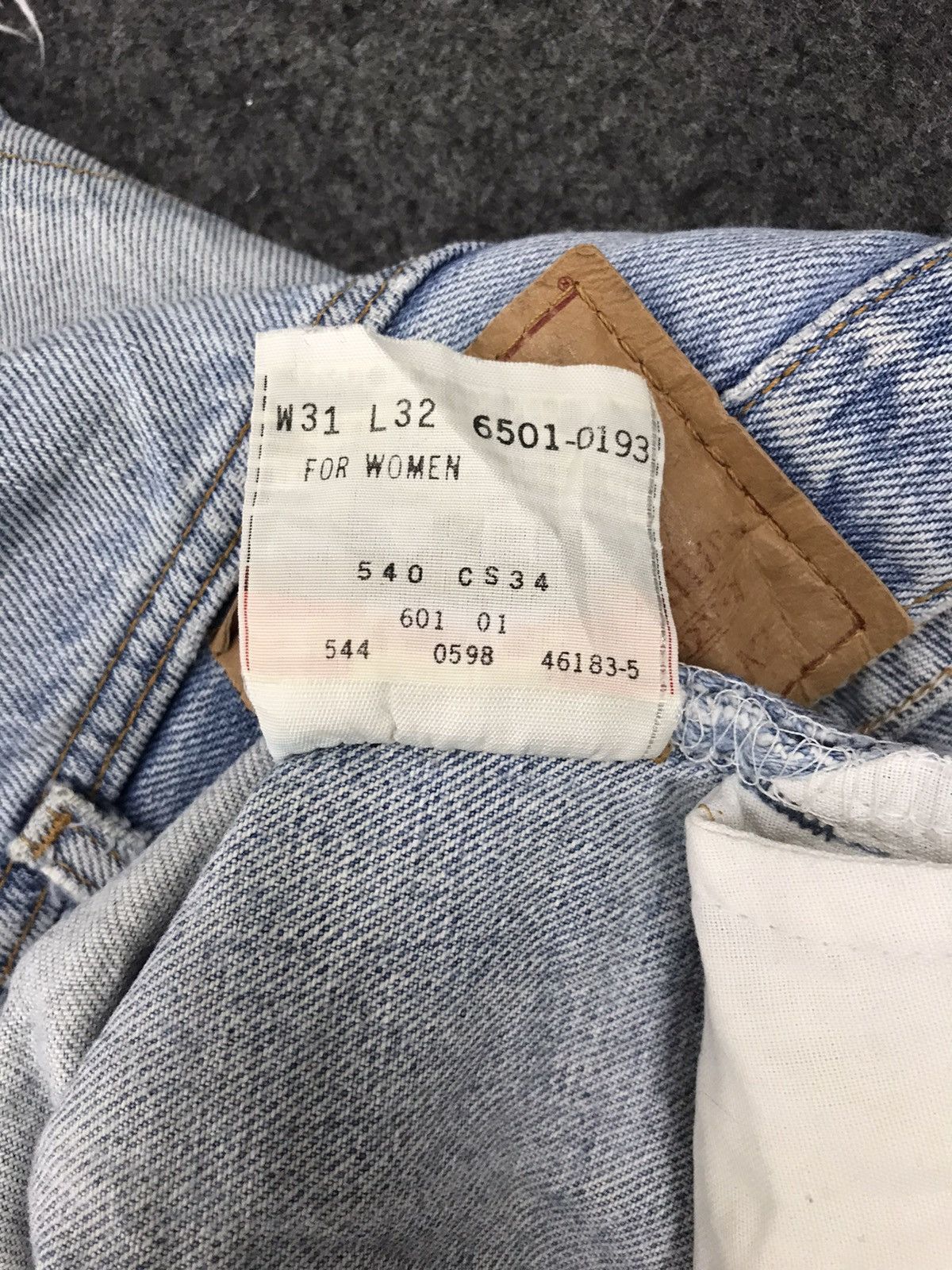 Levi's Vintage Clothing Vintage Levi Strauss 501 Distressed Denim Beauty Faded Size US 30 / EU 46 - 5 Thumbnail