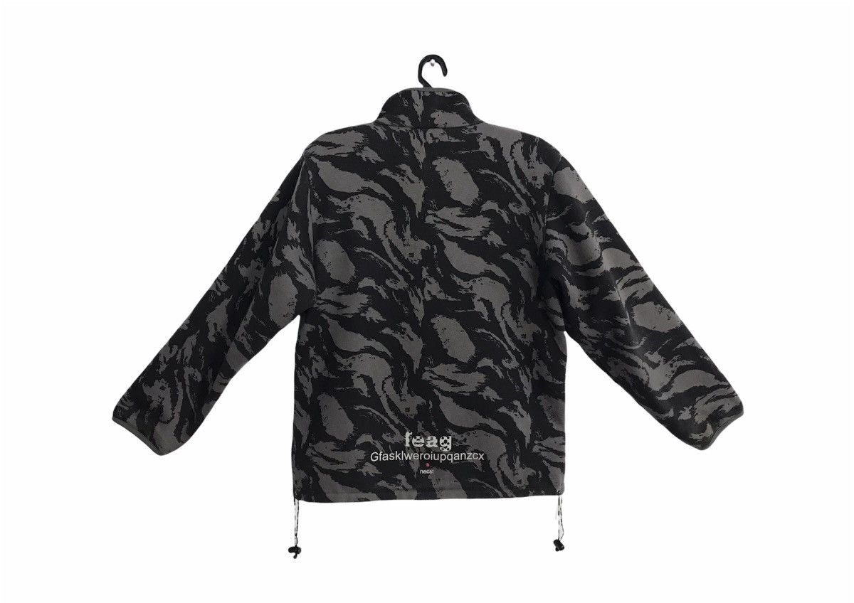 Japanese Brand Vintage Power to the people Camouflage Zipper Jacket Size US L / EU 52-54 / 3 - 2 Thumbnail