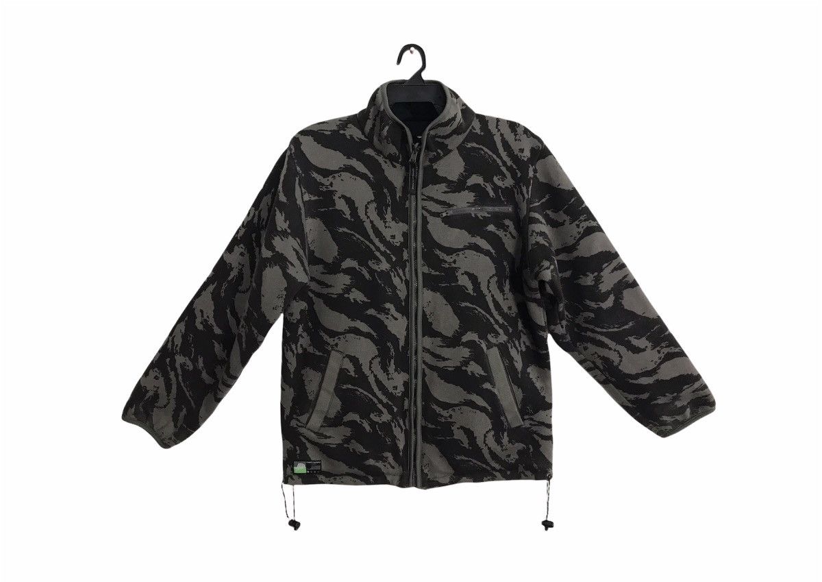 Japanese Brand Vintage Power to the people Camouflage Zipper Jacket Size US L / EU 52-54 / 3 - 1 Thumbnail