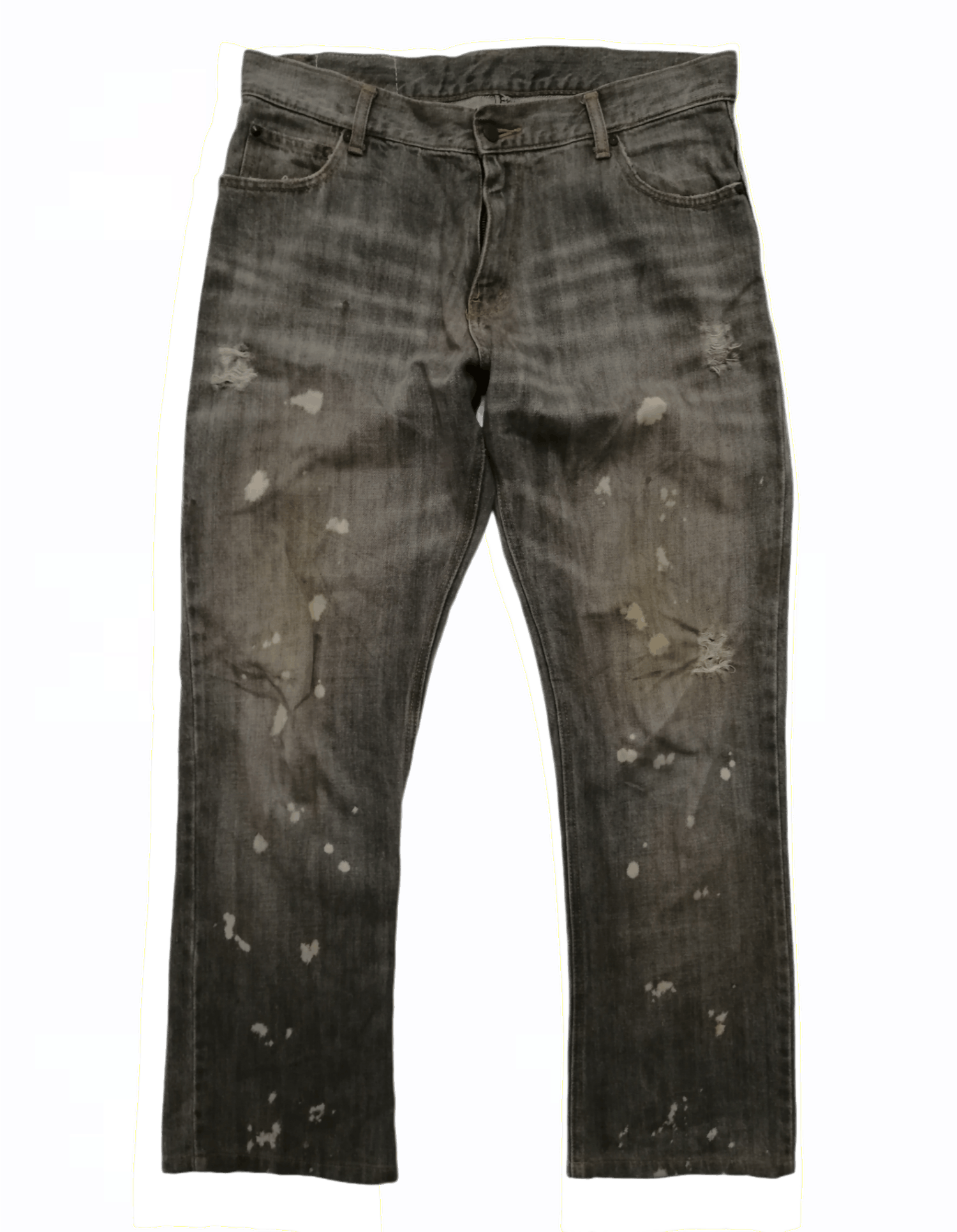 Japanese Brand Japanese MEN'S MELROSE Distressed Jeans Size US 35 - 1 Thumbnail