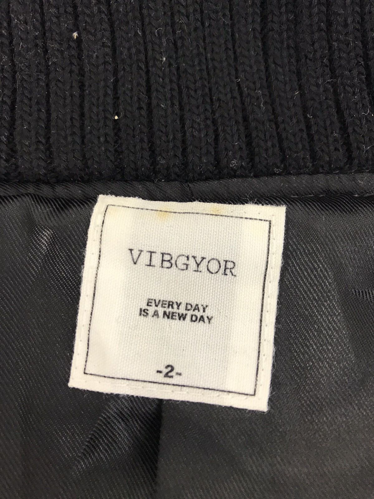 Japanese Brand Vintage Varsity Jacket Vibgyor Japanese Fashion Harajuku Size US S / EU 44-46 / 1 - 4 Thumbnail