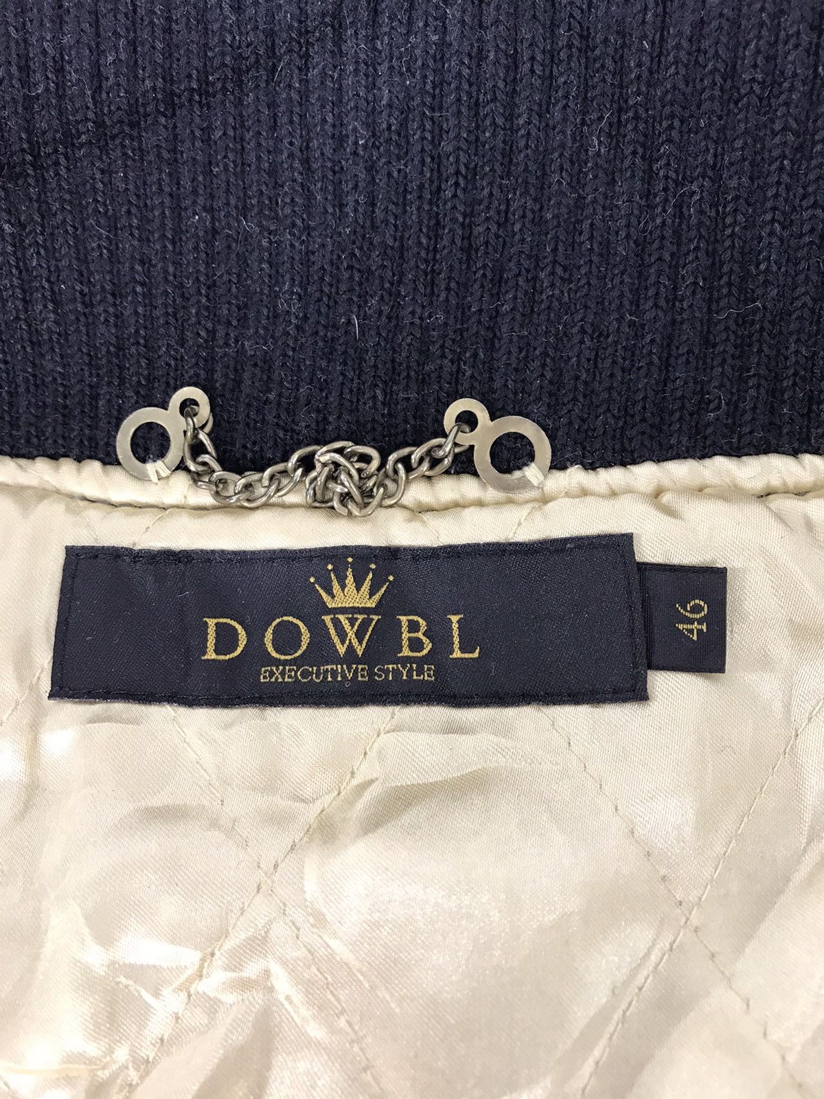 Japanese Brand DOWBL Varsity Jacket Executive Style Padded Inner Size US M / EU 48-50 / 2 - 6 Thumbnail