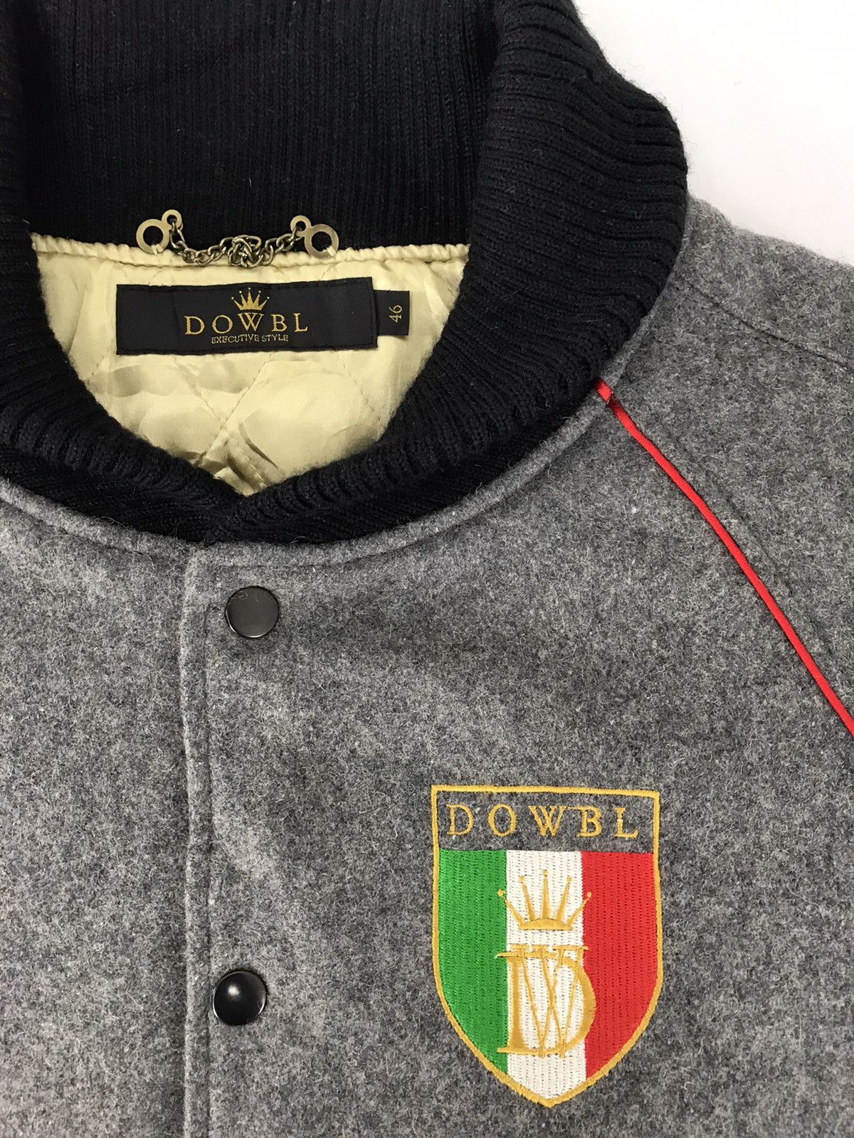 Japanese Brand DOWBL Varsity Jacket Executive Style Padded Inner Size US M / EU 48-50 / 2 - 3 Thumbnail