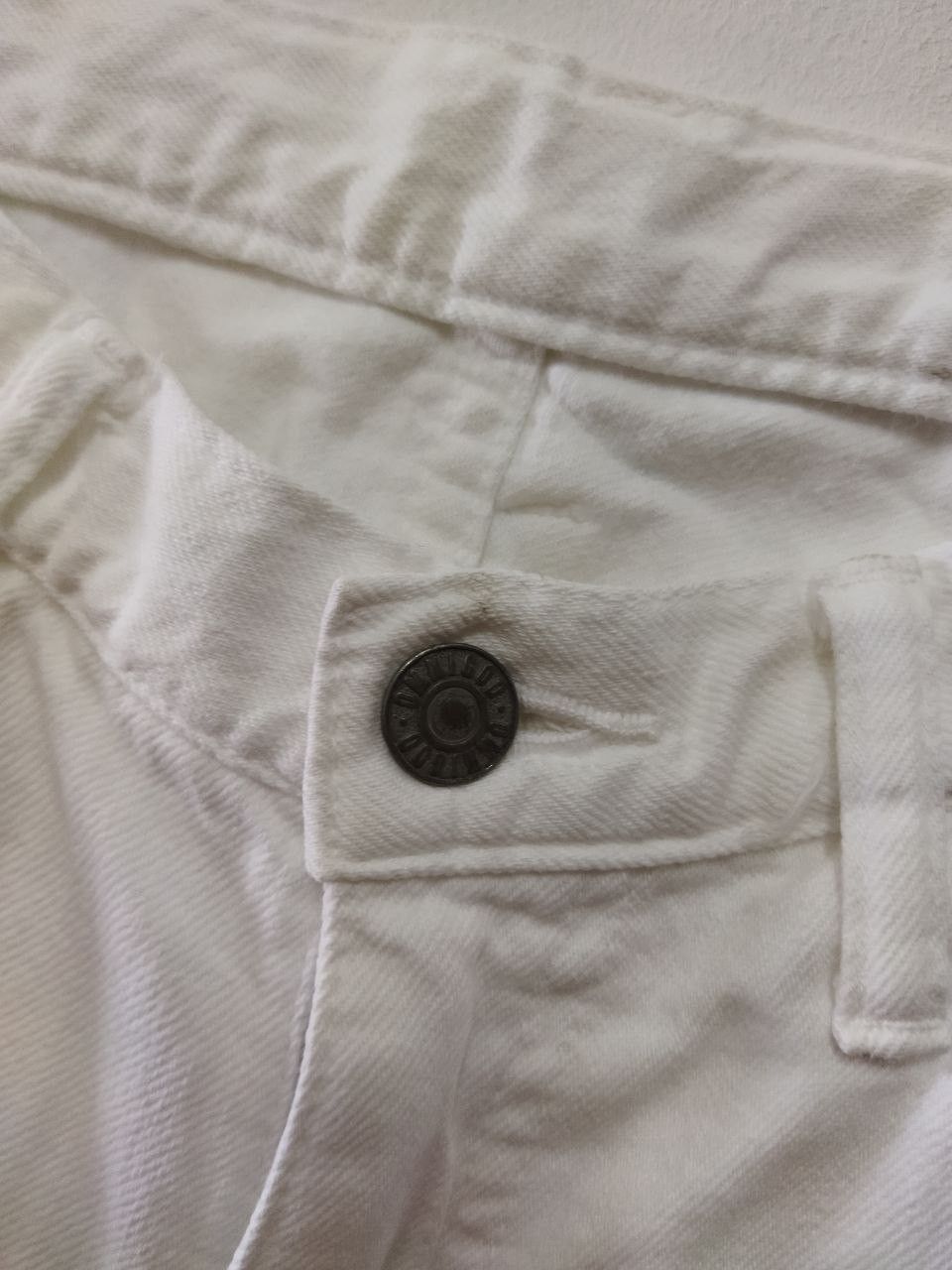 OMNIGOD Japanese OMNIGOD White Jeans Size US 32 / EU 48 - 8 Thumbnail