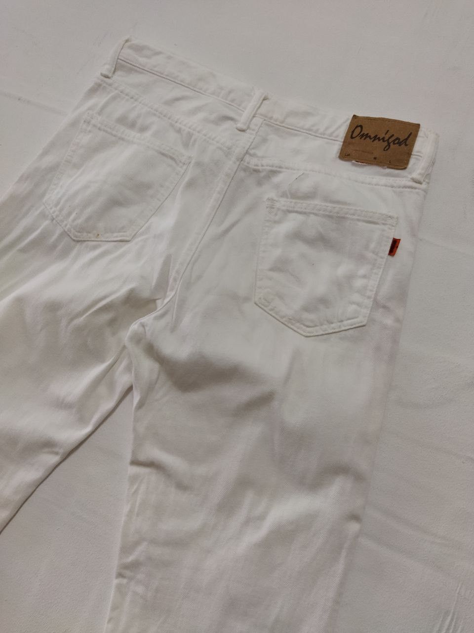 OMNIGOD Japanese OMNIGOD White Jeans Size US 32 / EU 48 - 5 Thumbnail