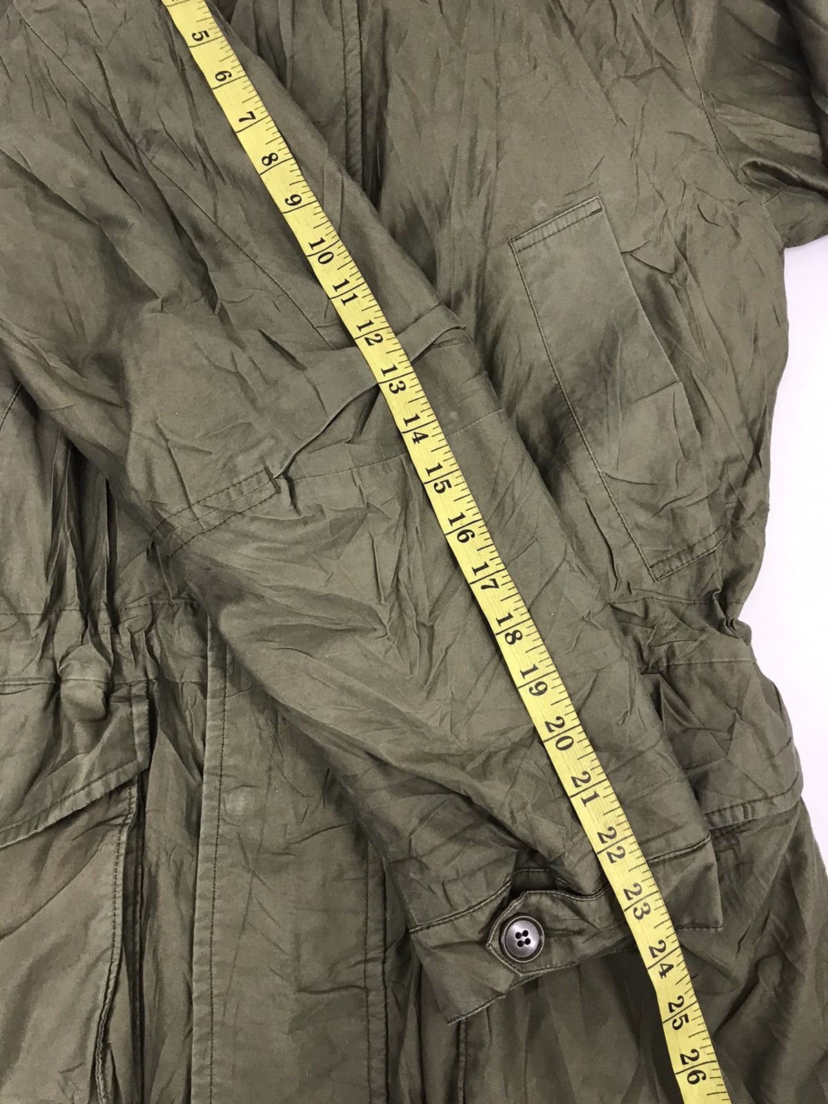 CABANE de ZUCCa Cabane De Zucca Military Parka Jacket Hoodie Work Wear Size US L / EU 52-54 / 3 - 7 Thumbnail