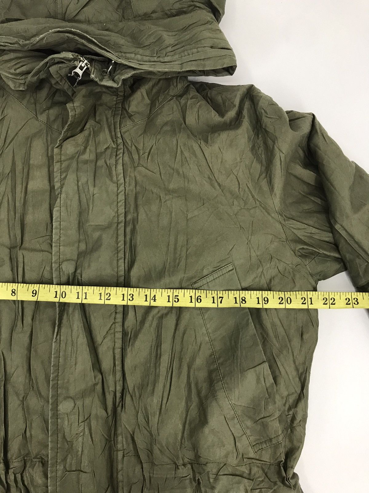 CABANE de ZUCCa Cabane De Zucca Military Parka Jacket Hoodie Work Wear Size US L / EU 52-54 / 3 - 5 Thumbnail