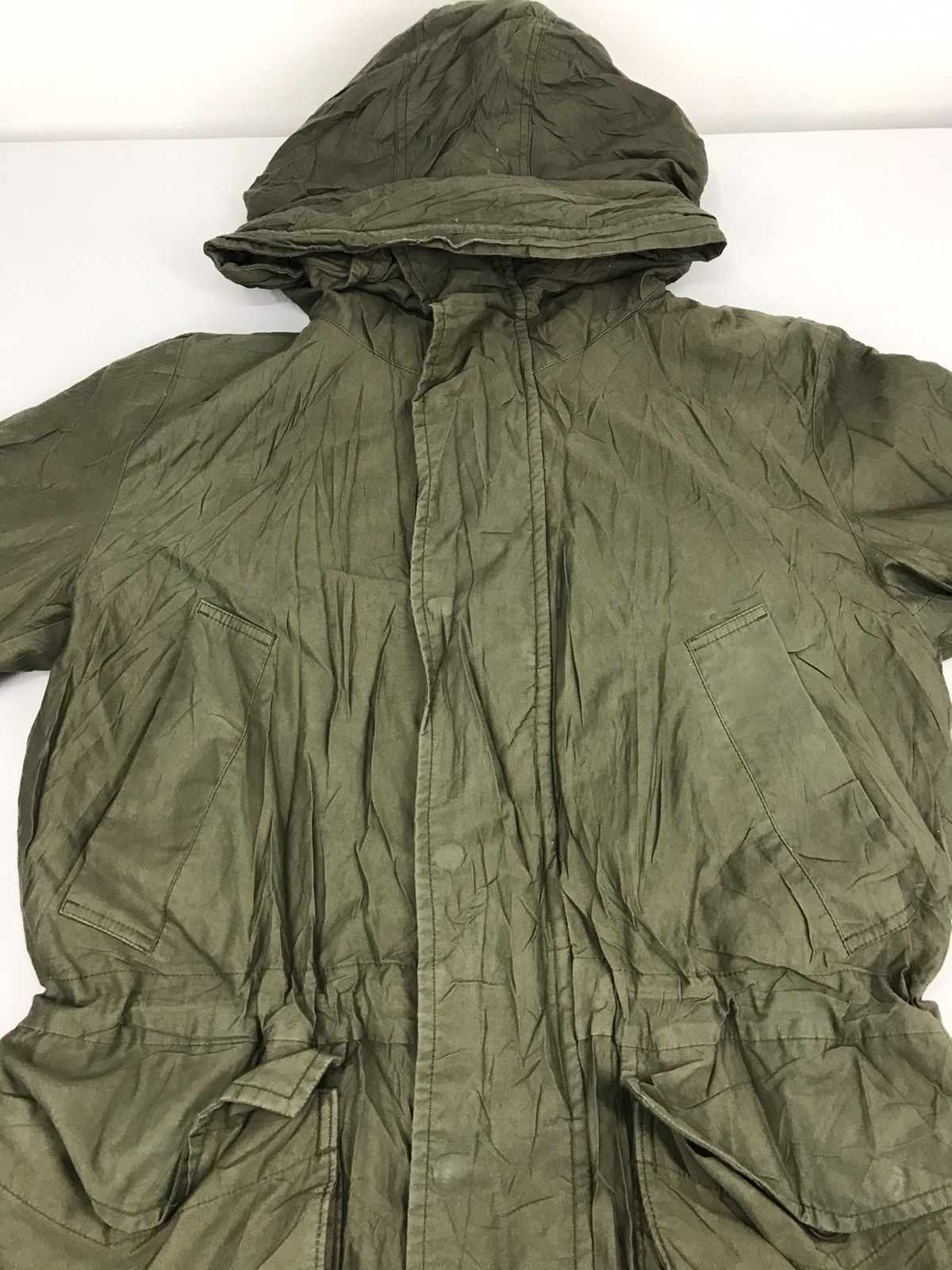 CABANE de ZUCCa Cabane De Zucca Military Parka Jacket Hoodie Work Wear Size US L / EU 52-54 / 3 - 2 Thumbnail
