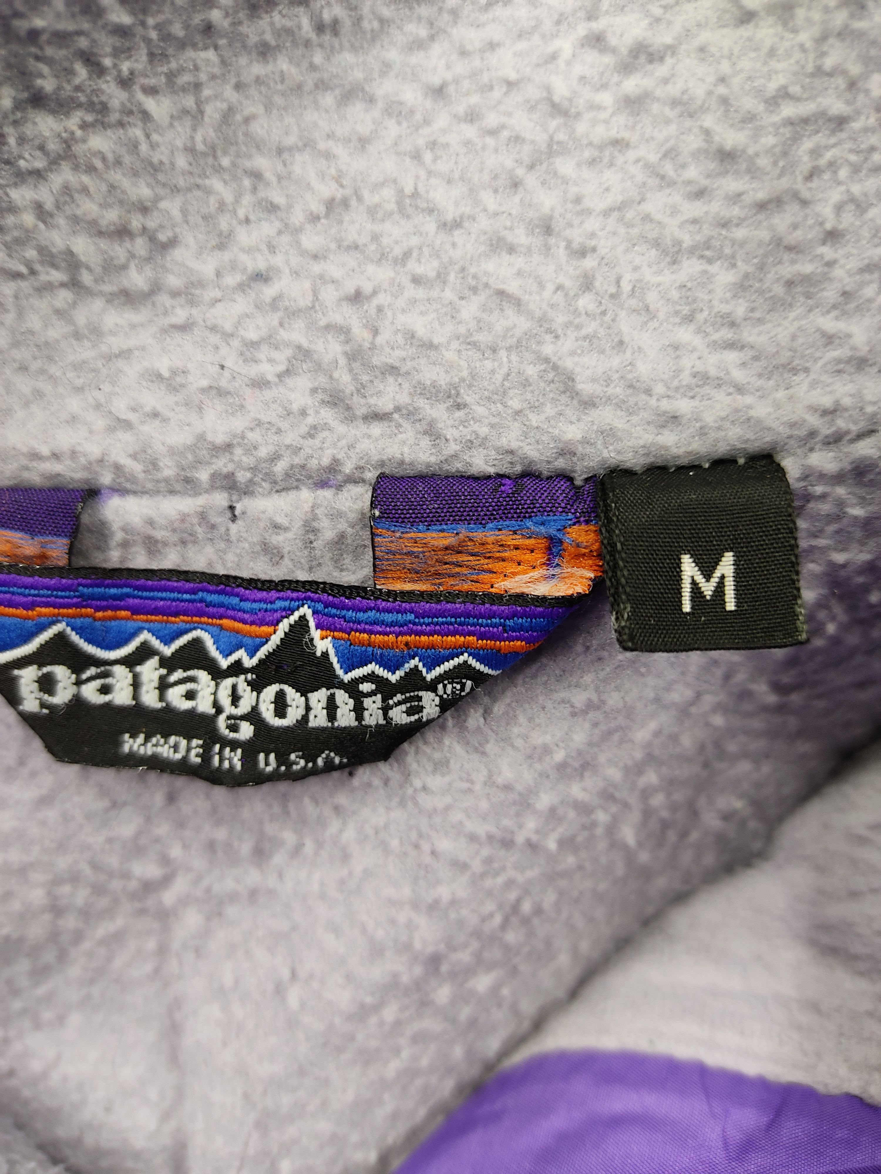 Patagonia Patagonia USA Bomber Windbreaker Jacket Hiking Fleece Inner Size US M / EU 48-50 / 2 - 2 Thumbnail