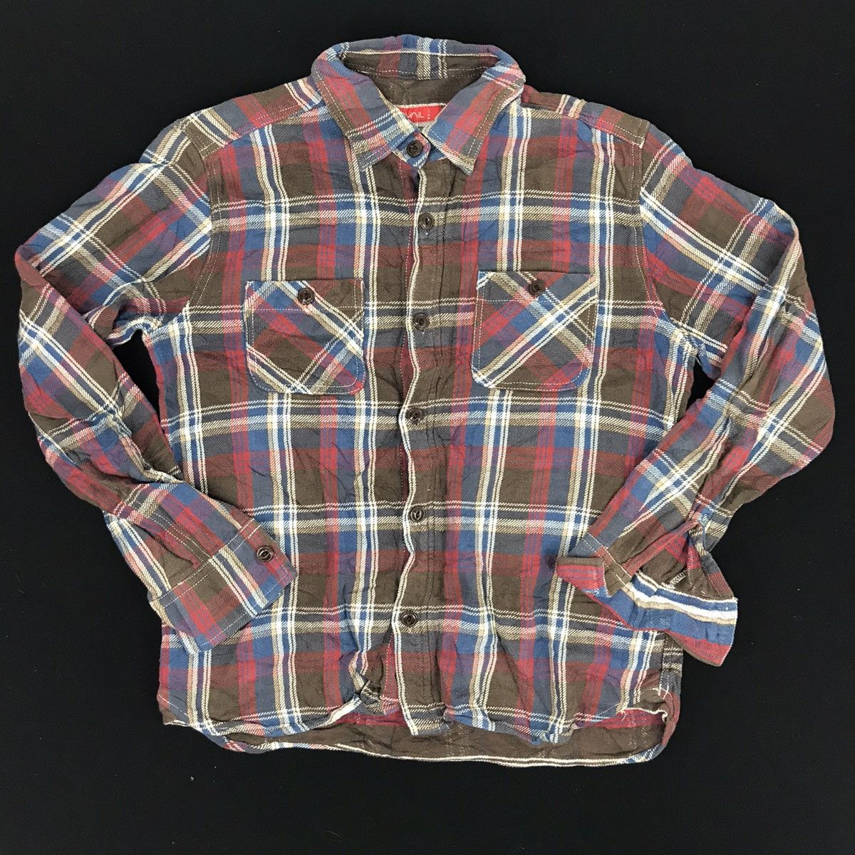 Japanese Brand Avail Jeans Plaid Checked Double Pockets Flannel Size M / US 6-8 / IT 42-44 - 1 Thumbnail
