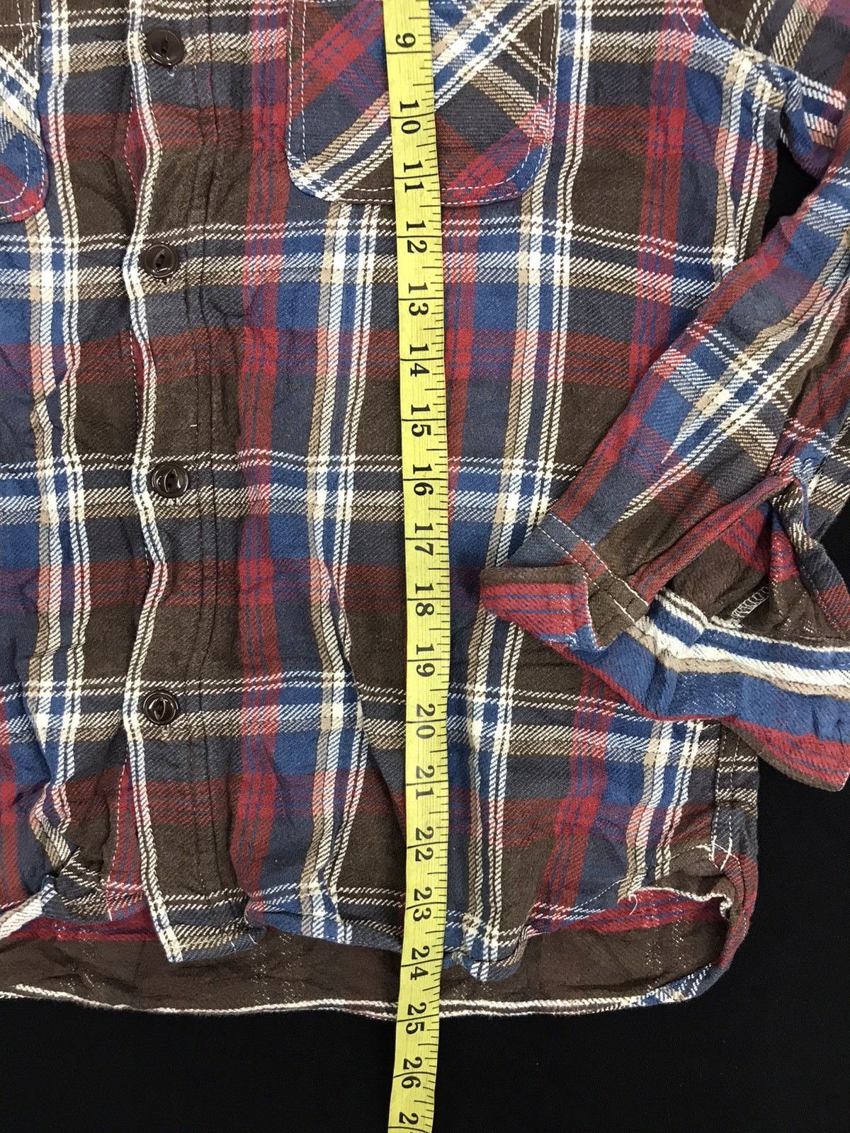 Japanese Brand Avail Jeans Plaid Checked Double Pockets Flannel Size M / US 6-8 / IT 42-44 - 6 Thumbnail