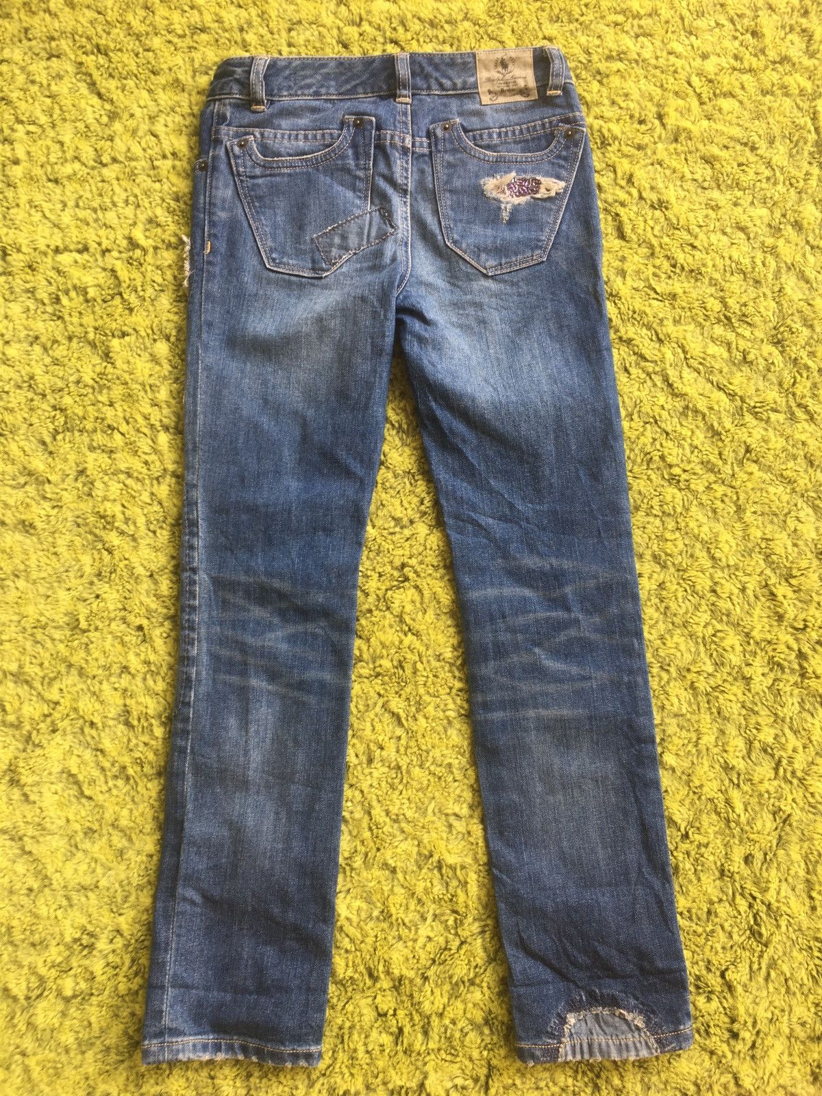 Ralph Lauren Ralph Lauren RL SKINNY Patchwork Denim Size 26" / US 2 / IT 38 - 4 Thumbnail