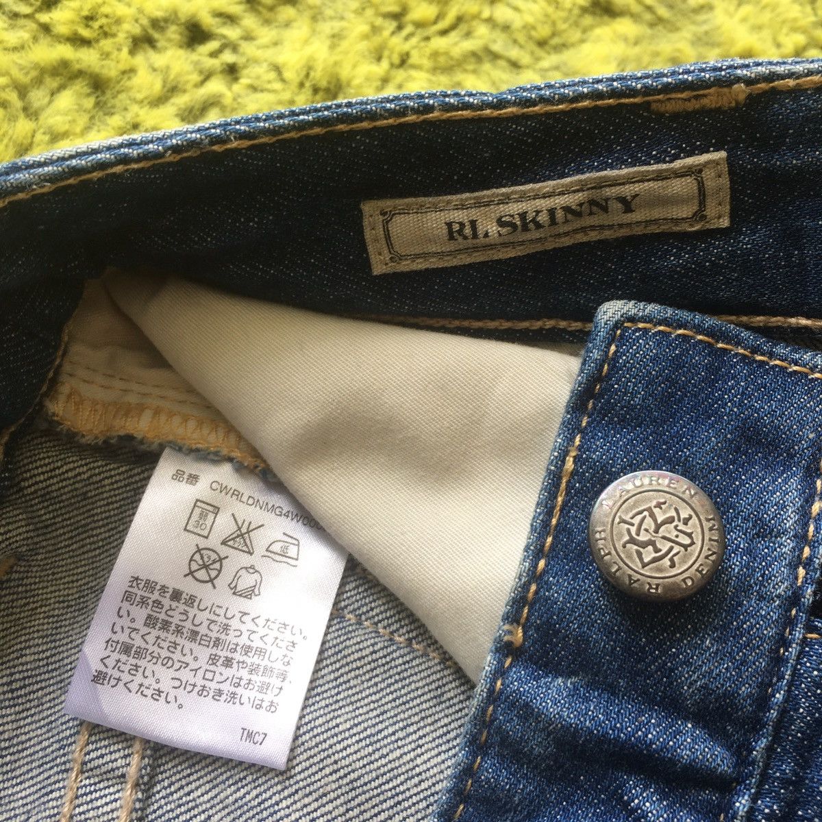 Ralph Lauren Ralph Lauren RL SKINNY Patchwork Denim Size 26" / US 2 / IT 38 - 14 Thumbnail