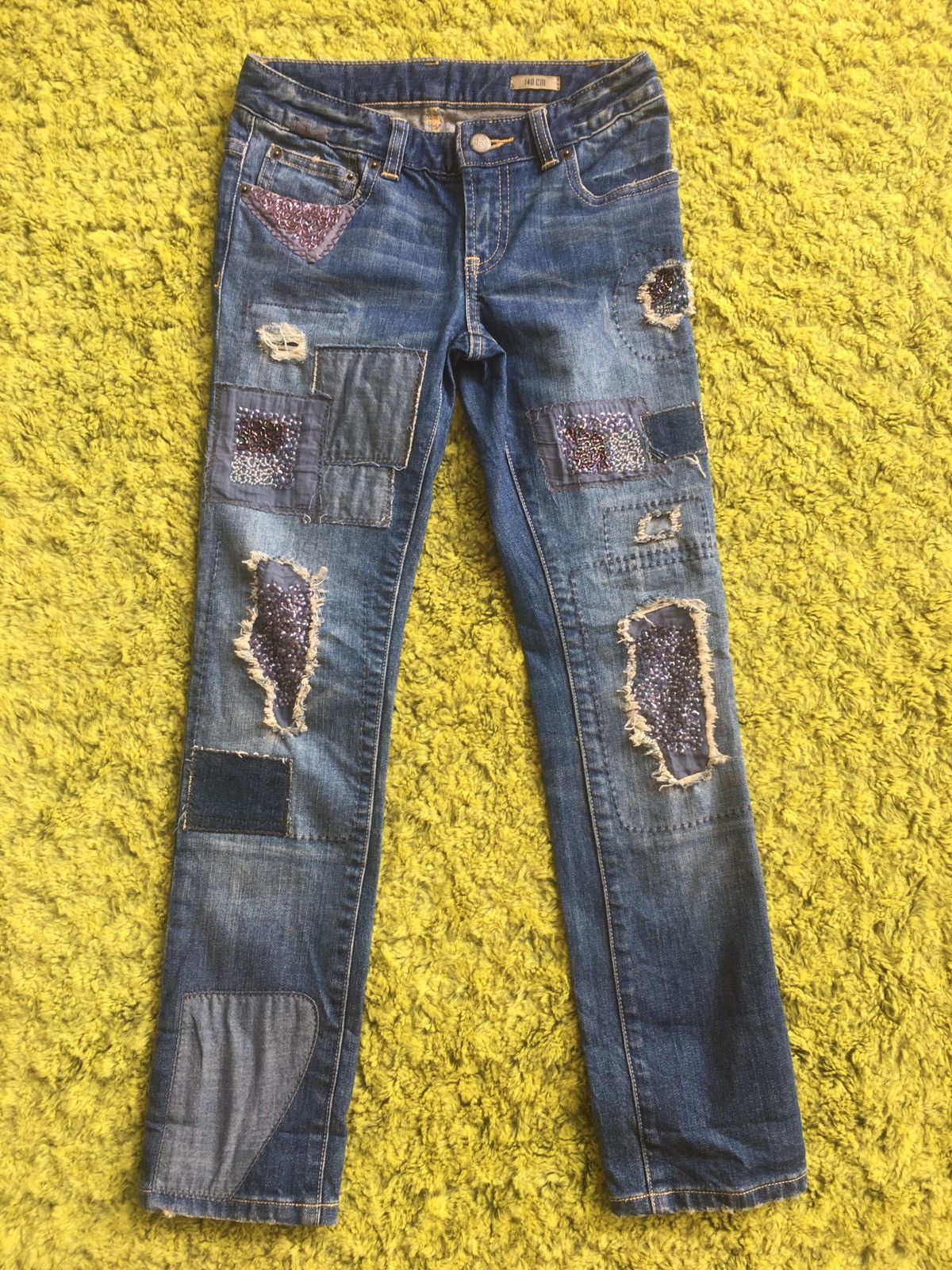 Ralph Lauren Ralph Lauren RL SKINNY Patchwork Denim Size 26" / US 2 / IT 38 - 3 Thumbnail