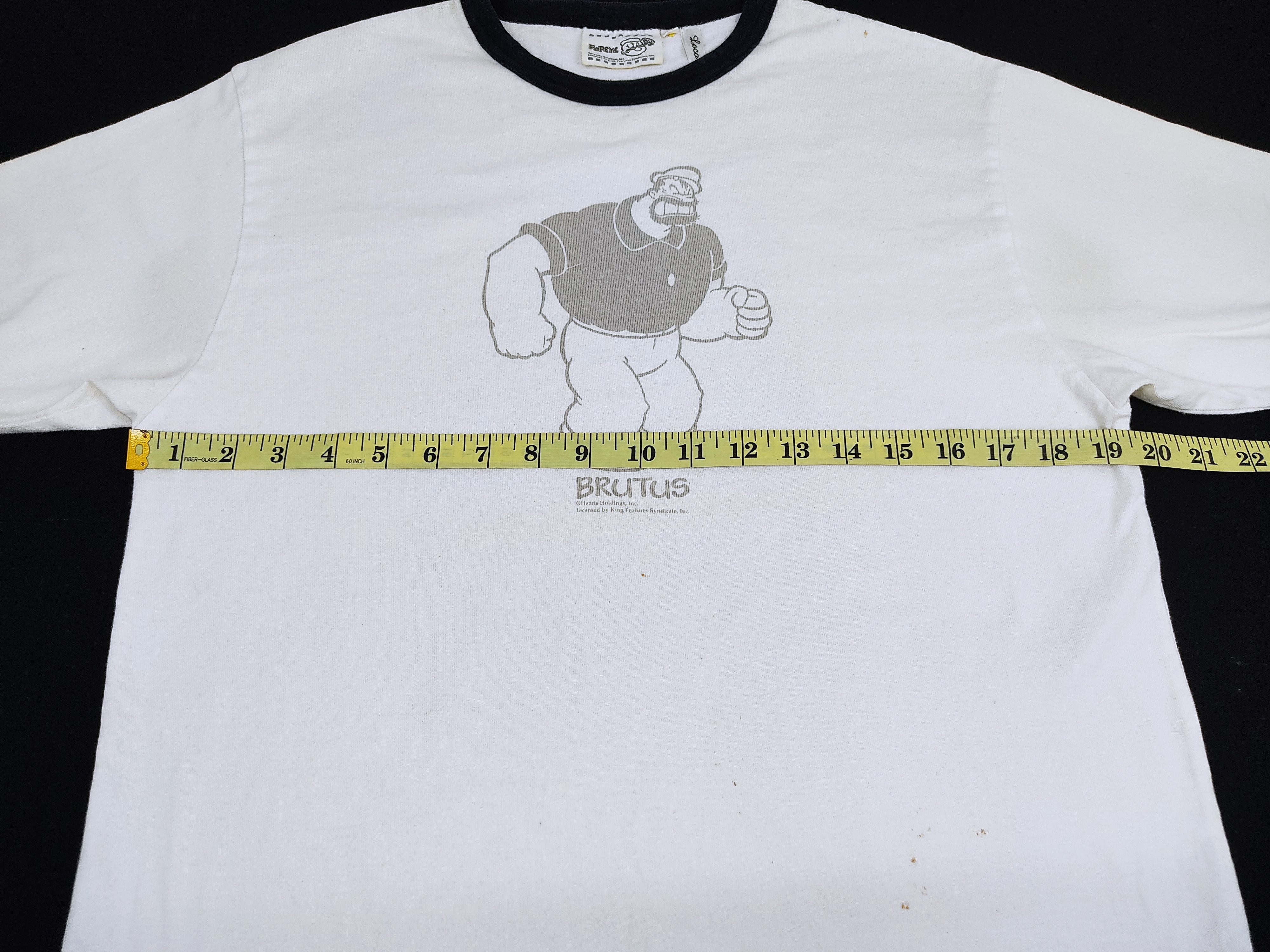 Anime Popeye The Sailorman Cartoon Brutus Character Size US L / EU 52-54 / 3 - 3 Thumbnail