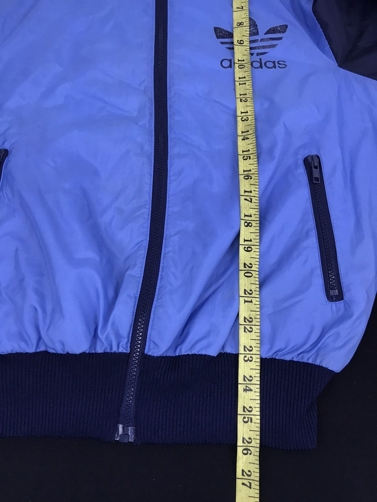 Adidas Vintage 90s Trefoil Adidas Big Logo Coach Hoodie Jacket Size US L / EU 52-54 / 3 - 9 Thumbnail