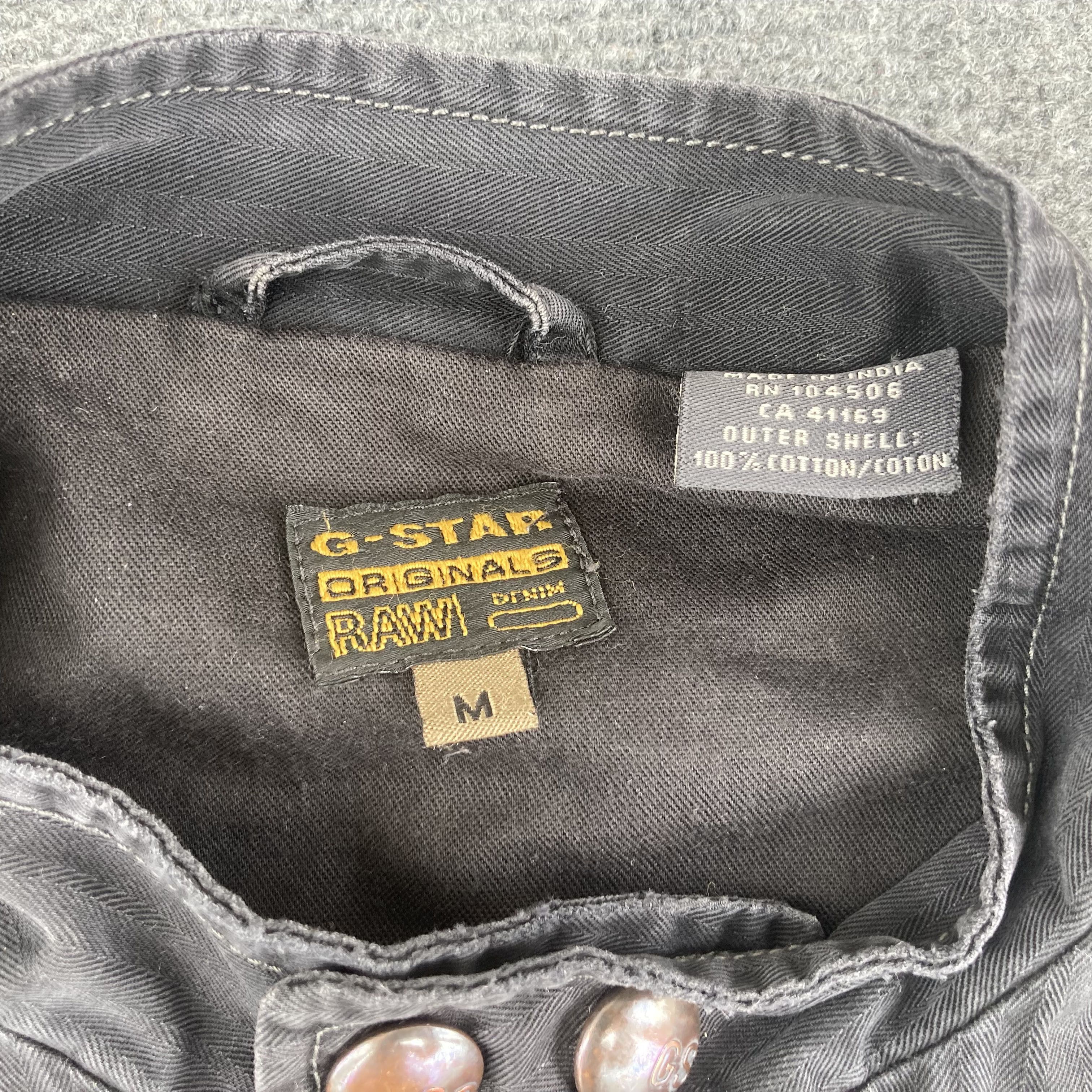G-Star Vtg G Star Raw Style Motorcycle Workwear Jacket Size US S / EU 44-46 / 1 - 3 Thumbnail