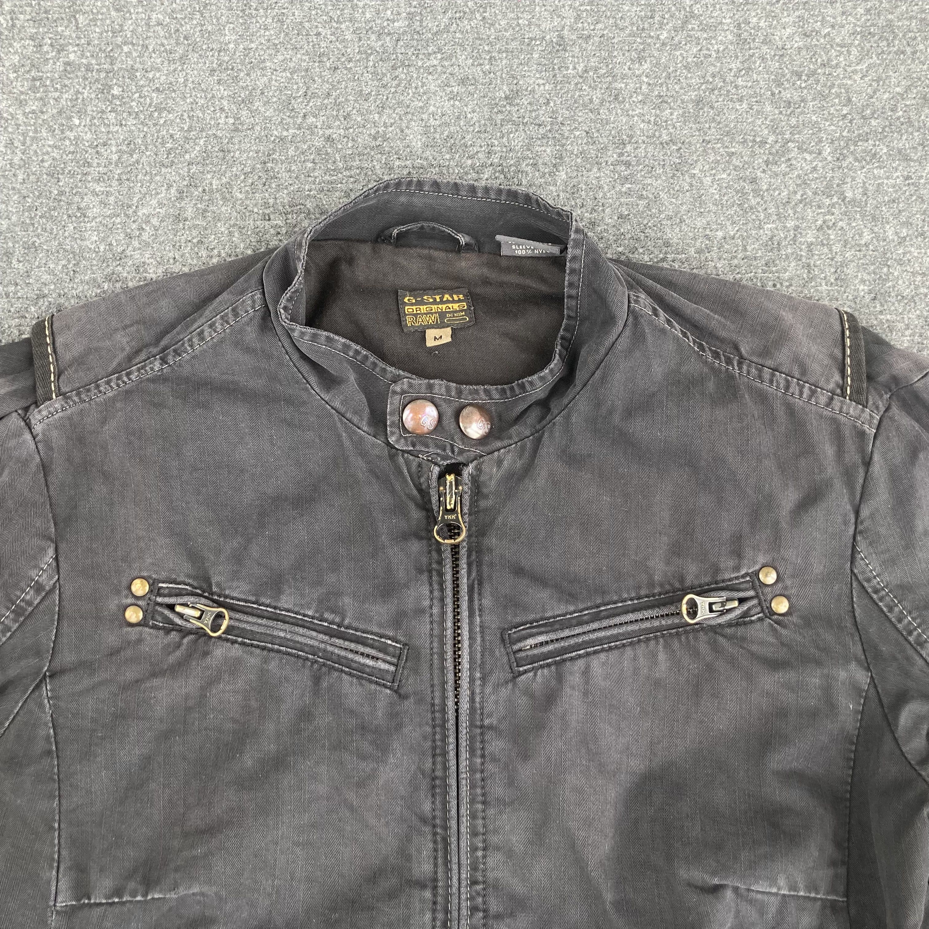 G-Star Vtg G Star Raw Style Motorcycle Workwear Jacket Size US S / EU 44-46 / 1 - 2 Thumbnail