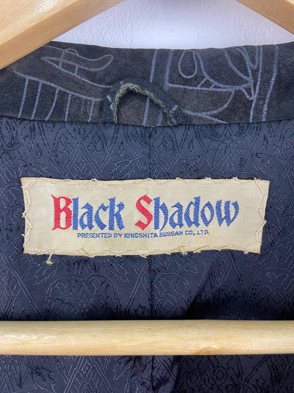 If Six Was Nine Vintage Faded Black Shadow Kinoshita Bussan Suede Coat Size US L / EU 52-54 / 3 - 4 Thumbnail
