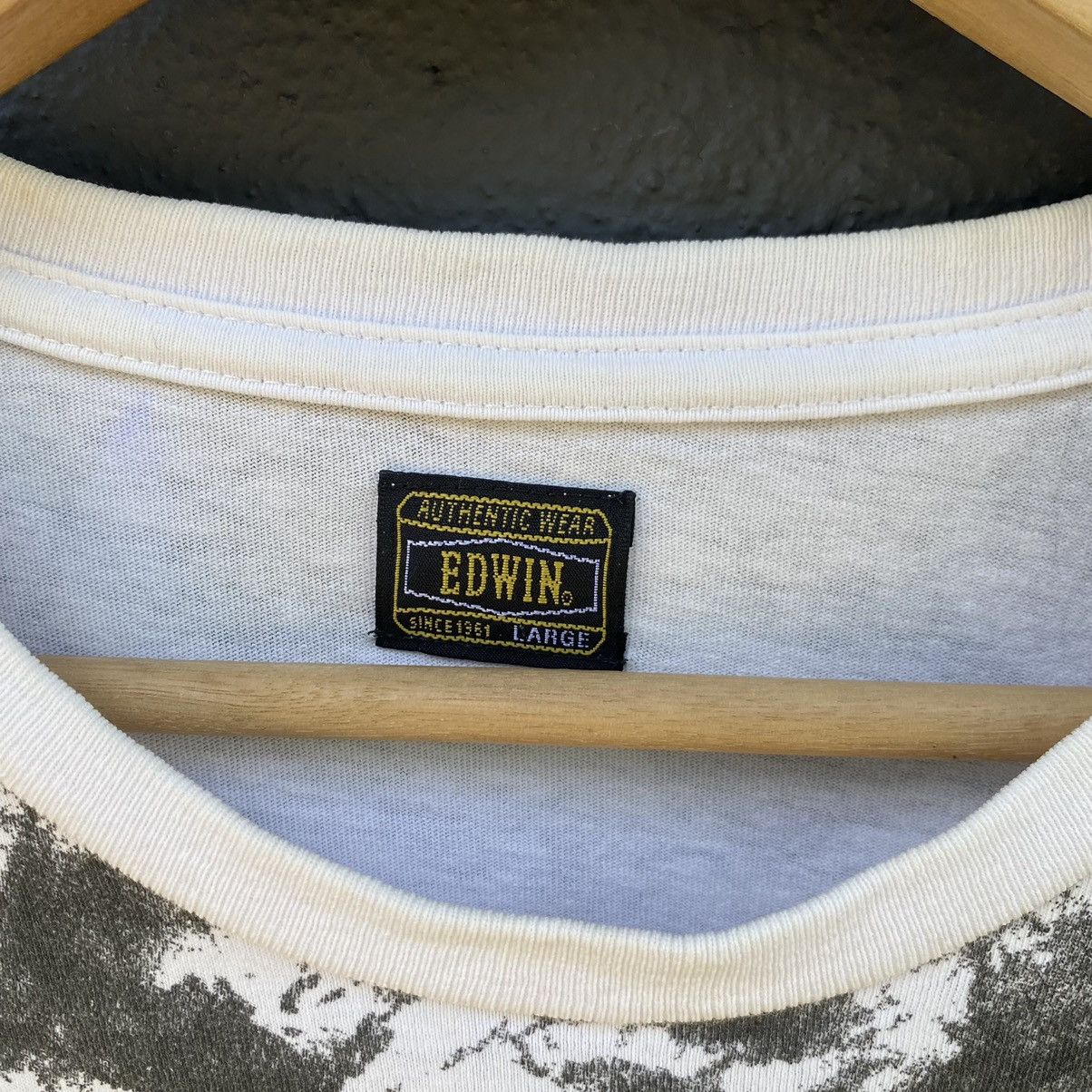 Edwin Vintage Edwin Japanese Brand Oversized Pocket ERD GRUNGE TEE Size US XL / EU 56 / 4 - 3 Thumbnail