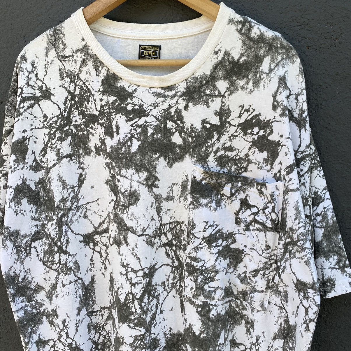 Edwin Vintage Edwin Japanese Brand Oversized Pocket ERD GRUNGE TEE Size US XL / EU 56 / 4 - 2 Thumbnail