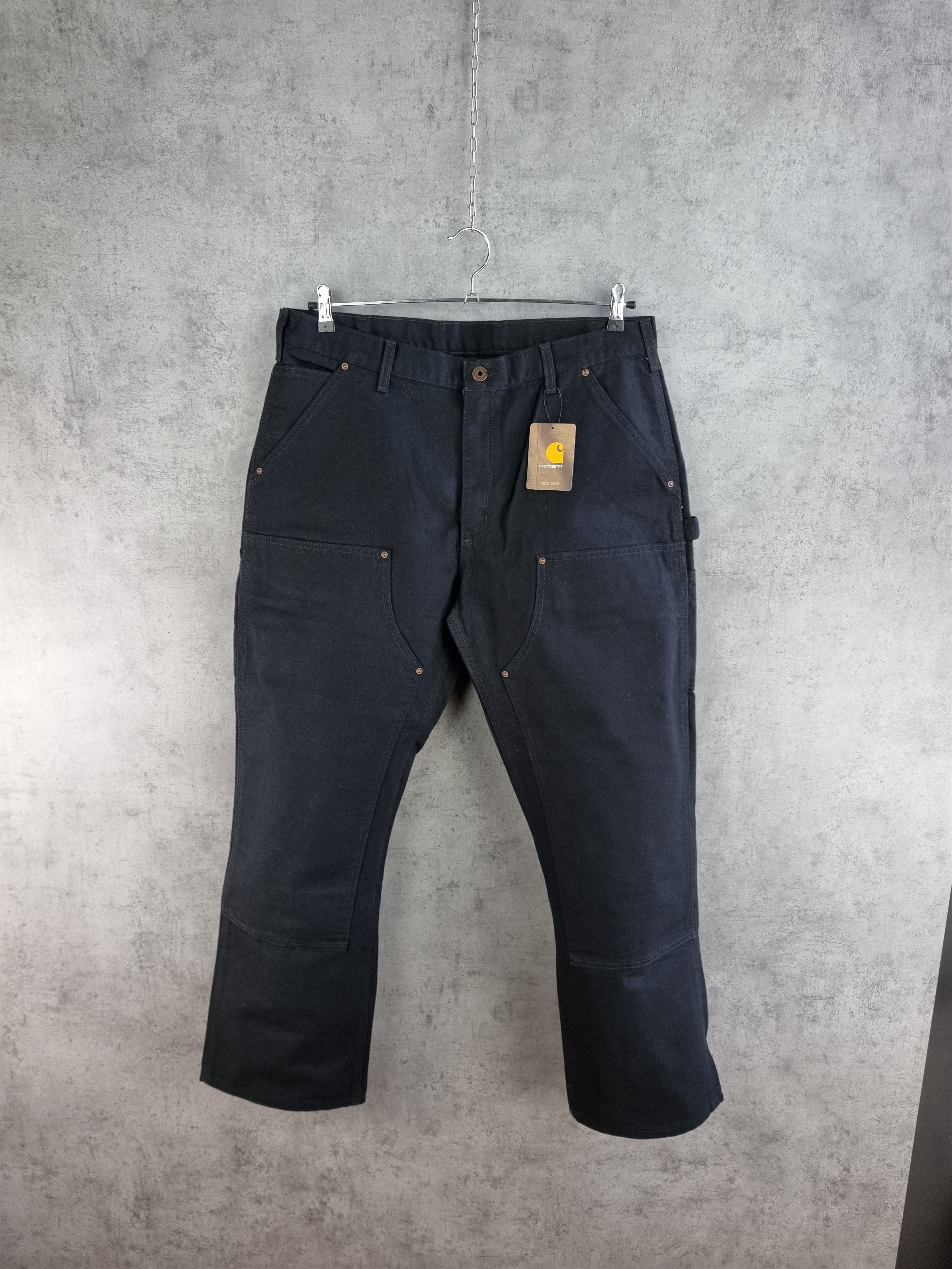 Carhartt × Carhartt Wip × Vintage New Carhartt Double Knees Carpenter Heavy Pants Size US 38 / EU 54 - 12 Thumbnail