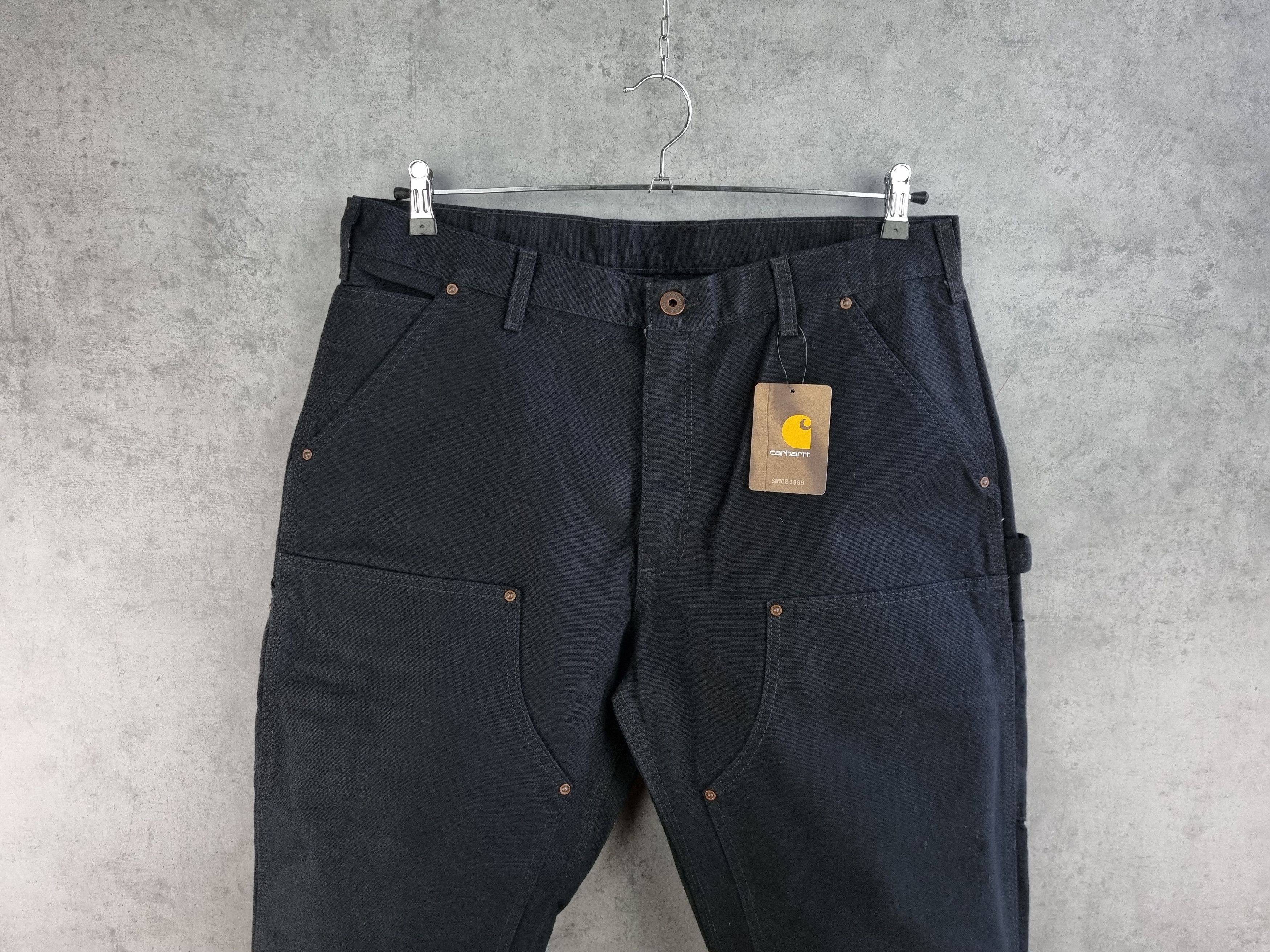 Carhartt × Carhartt Wip × Vintage New Carhartt Double Knees Carpenter Heavy Pants Size US 38 / EU 54 - 3 Thumbnail
