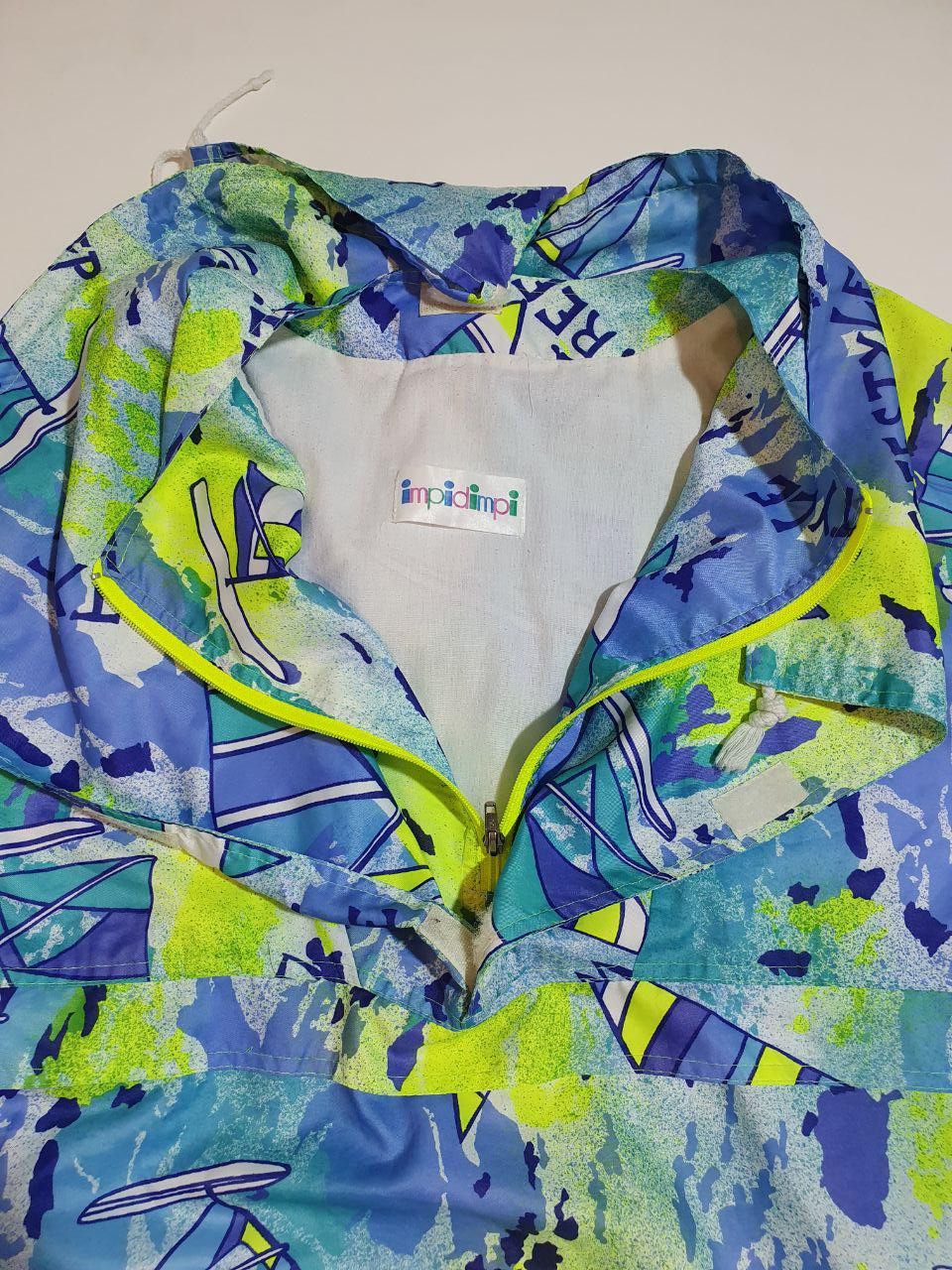 Native Rare Vintage Free Style Abstract Psychedelic Anorak Size US L / EU 52-54 / 3 - 7 Thumbnail