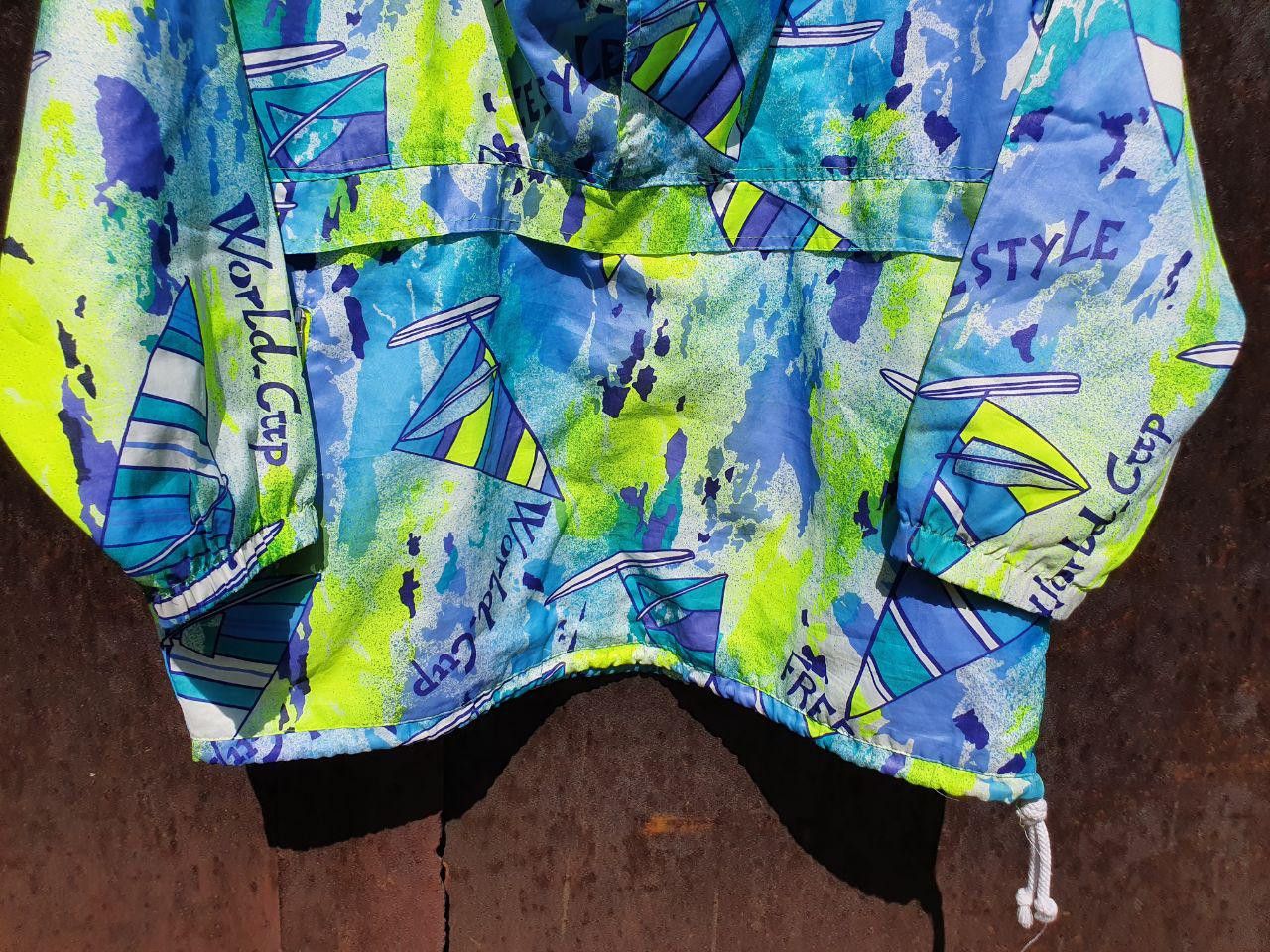 Native Rare Vintage Free Style Abstract Psychedelic Anorak Size US L / EU 52-54 / 3 - 10 Thumbnail