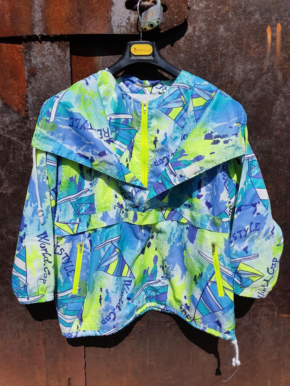 Native Rare Vintage Free Style Abstract Psychedelic Anorak Size US L / EU 52-54 / 3 - 5 Thumbnail