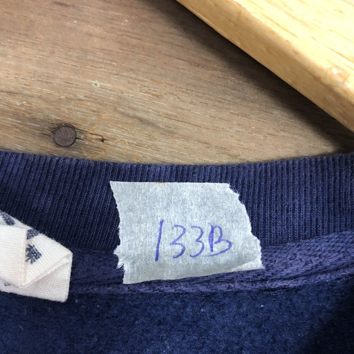 Japanese Brand Japan Pig Cartoon Dark Blue Big Logo Sweatshirt #133B Size US M / EU 48-50 / 2 - 10 Thumbnail