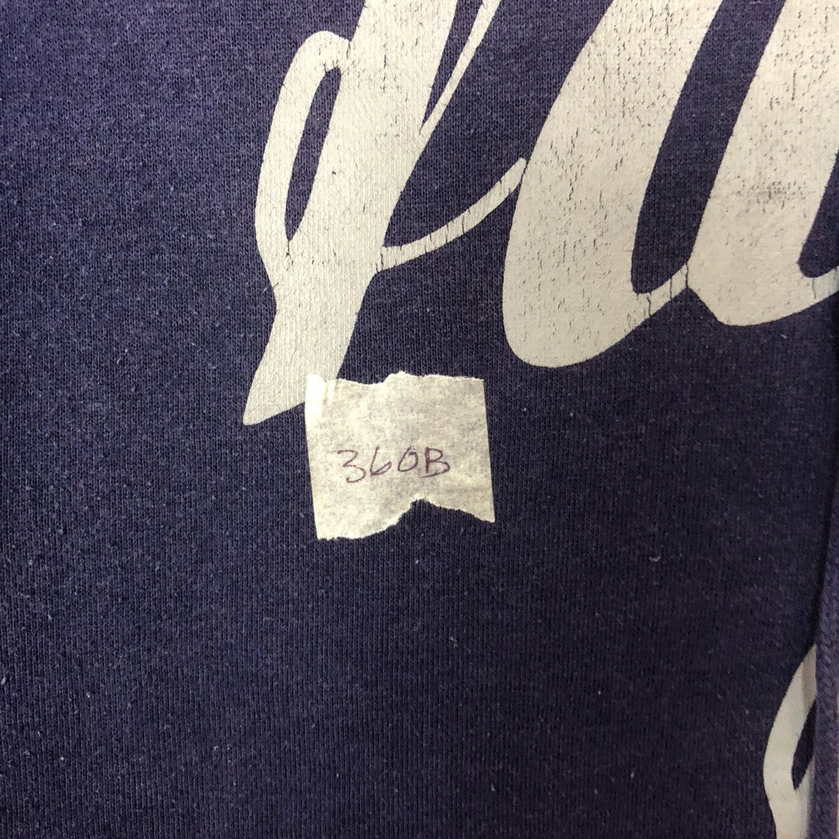 Japanese Brand Park Girl Blue Faded Sweasthirt hoodie #360B Size L / US 10 / IT 46 - 8 Thumbnail