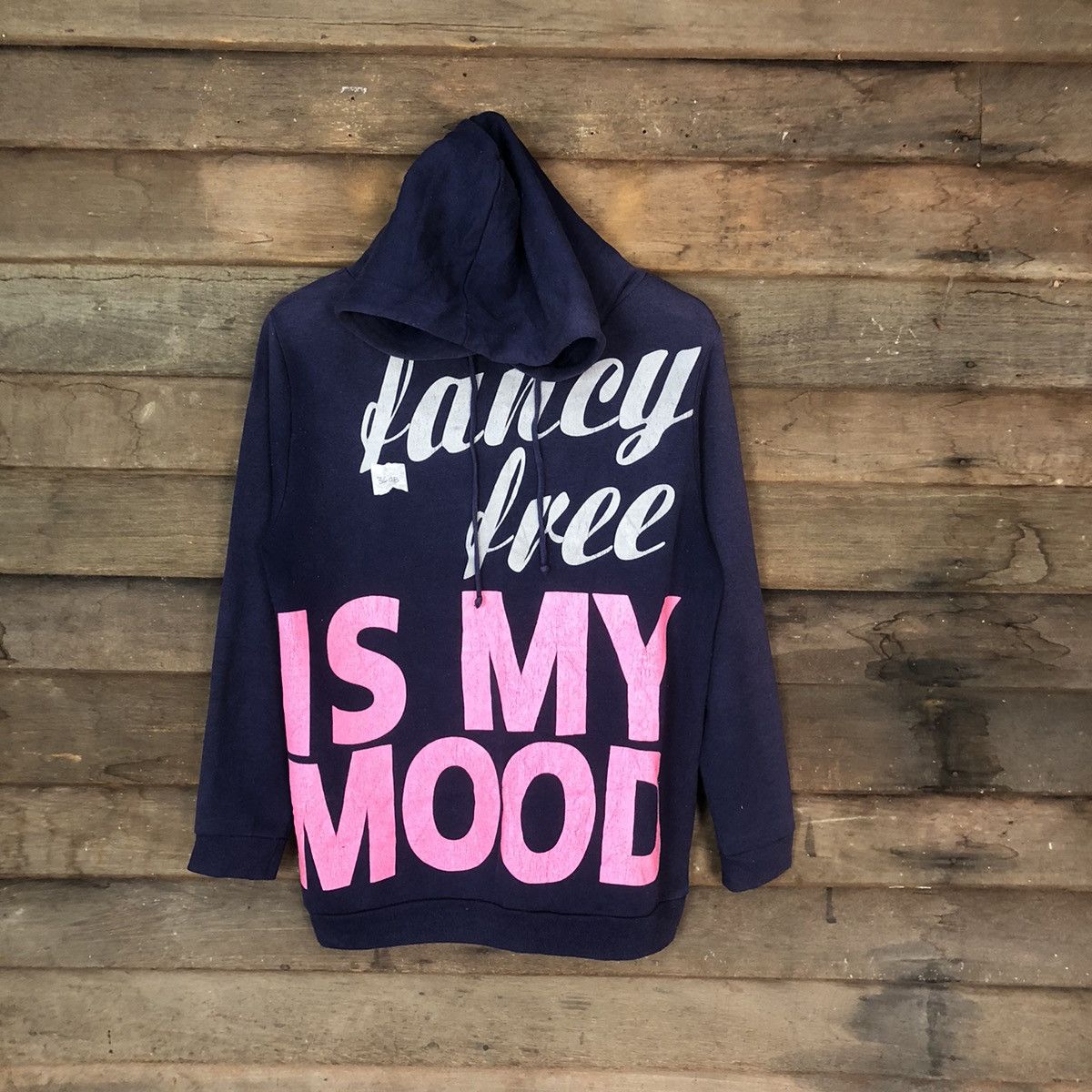 Japanese Brand Park Girl Blue Faded Sweasthirt hoodie #360B Size L / US 10 / IT 46 - 1 Thumbnail
