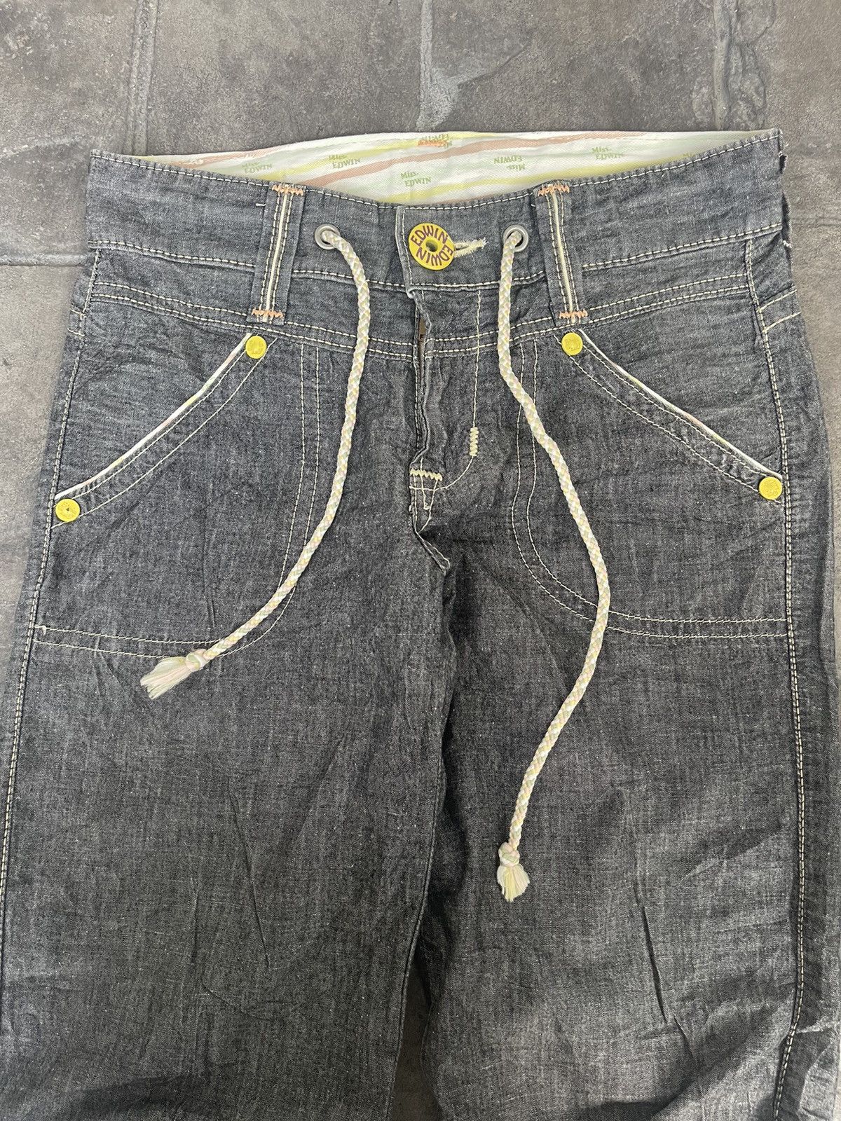 Edwin JAPAN MADE Miss Edwin Jeans Size 28" / US 6 / IT 42 - 10 Thumbnail