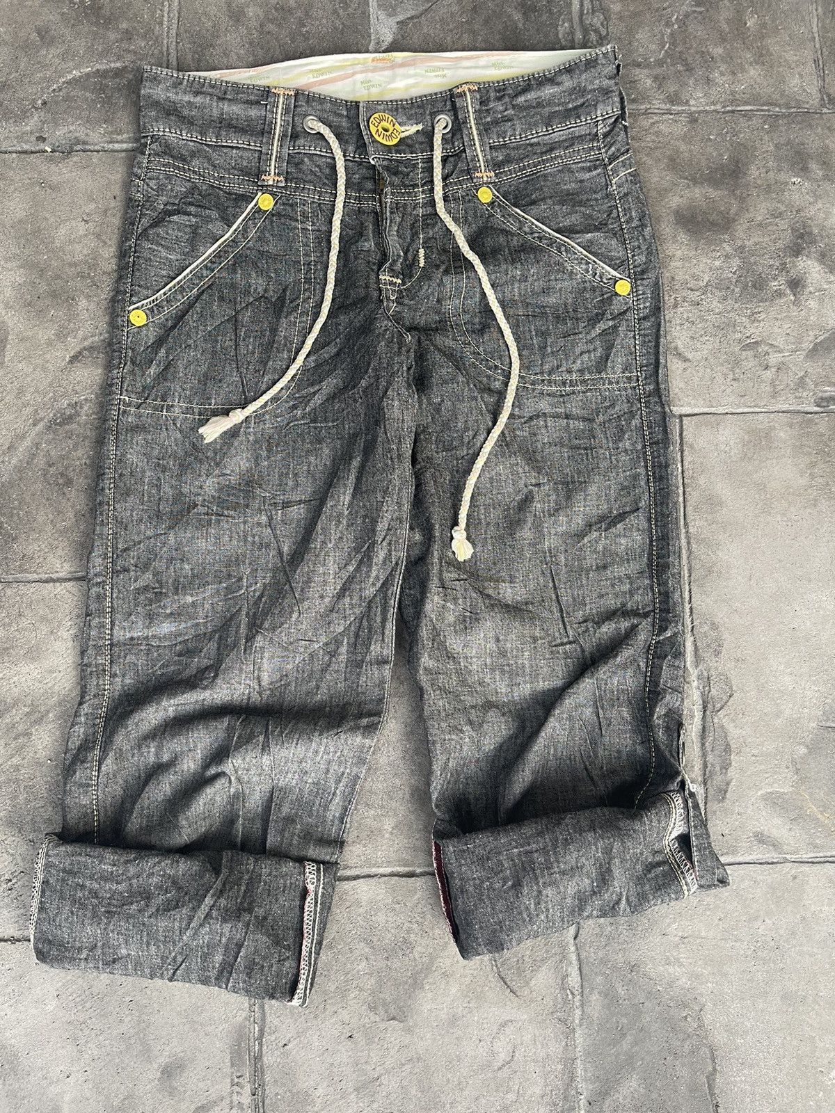 Edwin JAPAN MADE Miss Edwin Jeans Size 28" / US 6 / IT 42 - 9 Thumbnail