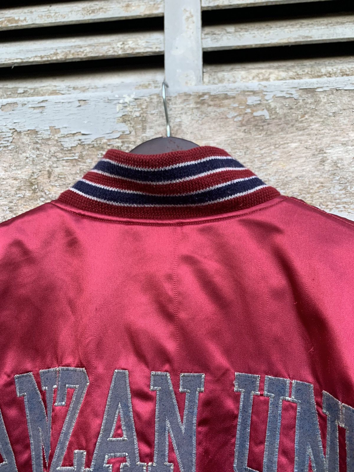 Vintage 👹Vintage NANZAN UNIV 1949 Maroon Varsity Jacket Size US M / EU 48-50 / 2 - 12 Thumbnail