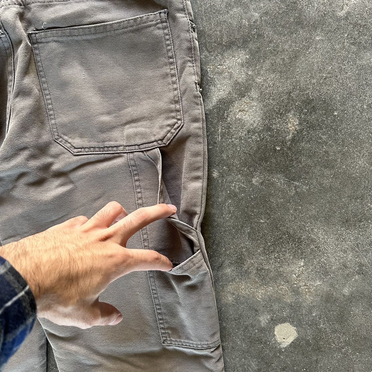 Helmut Lang SS99 Sage Grey Double Knee Work Pants Size US 33 - 6 Thumbnail