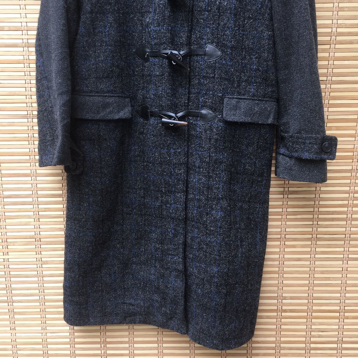 Harris Tweed Harris Tweed Wool Duffle Coat Hoodie Size US M / EU 48-50 / 2 - 4 Thumbnail