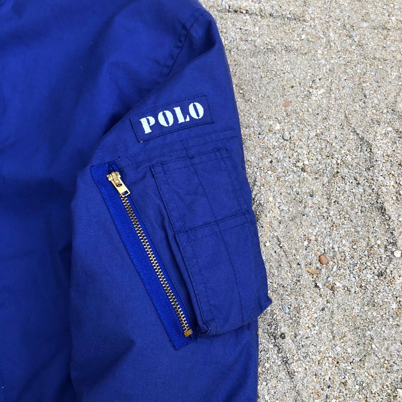 Polo Ralph Lauren 🔥Vintage POLO BY RALPH LAURENT Bomber Jacket Size US L / EU 52-54 / 3 - 4 Thumbnail